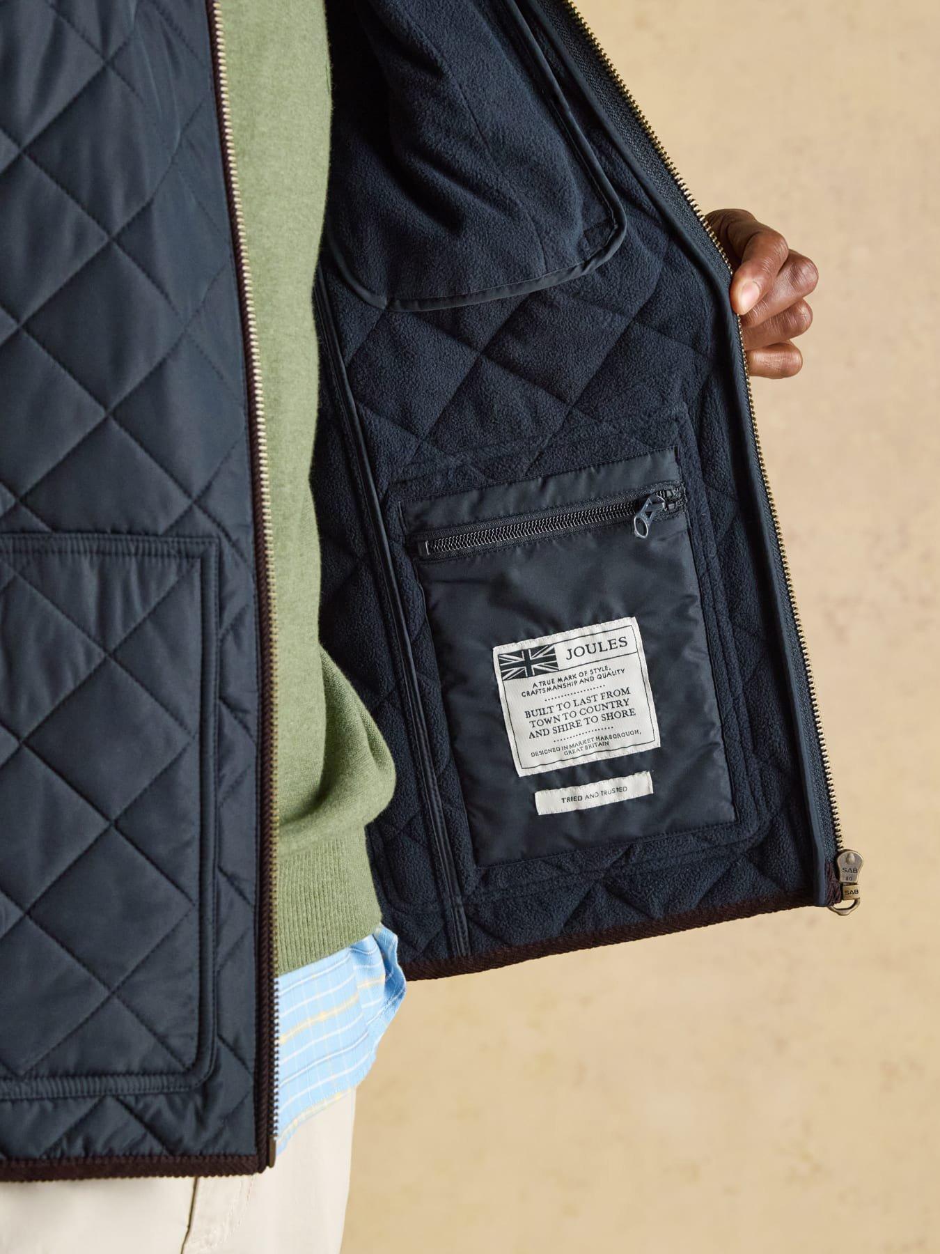 Image 7 of 7 of Joules Joules Maynard Quilted Gilet- Navy