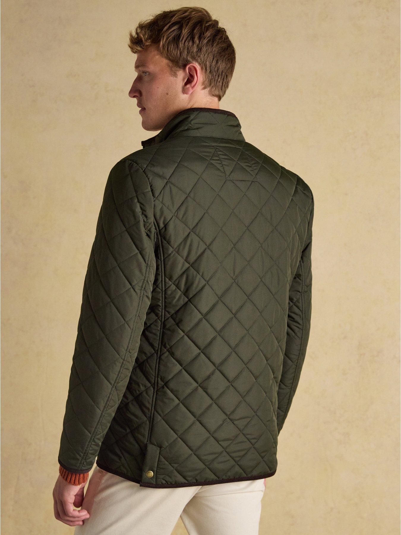 Image 2 of 7 of Joules Maynard Quilted Jacket- Green