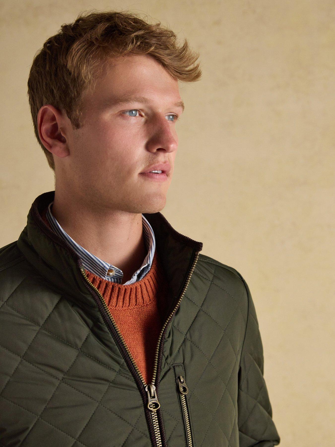 Image 7 of 7 of Joules Maynard Quilted Jacket- Green