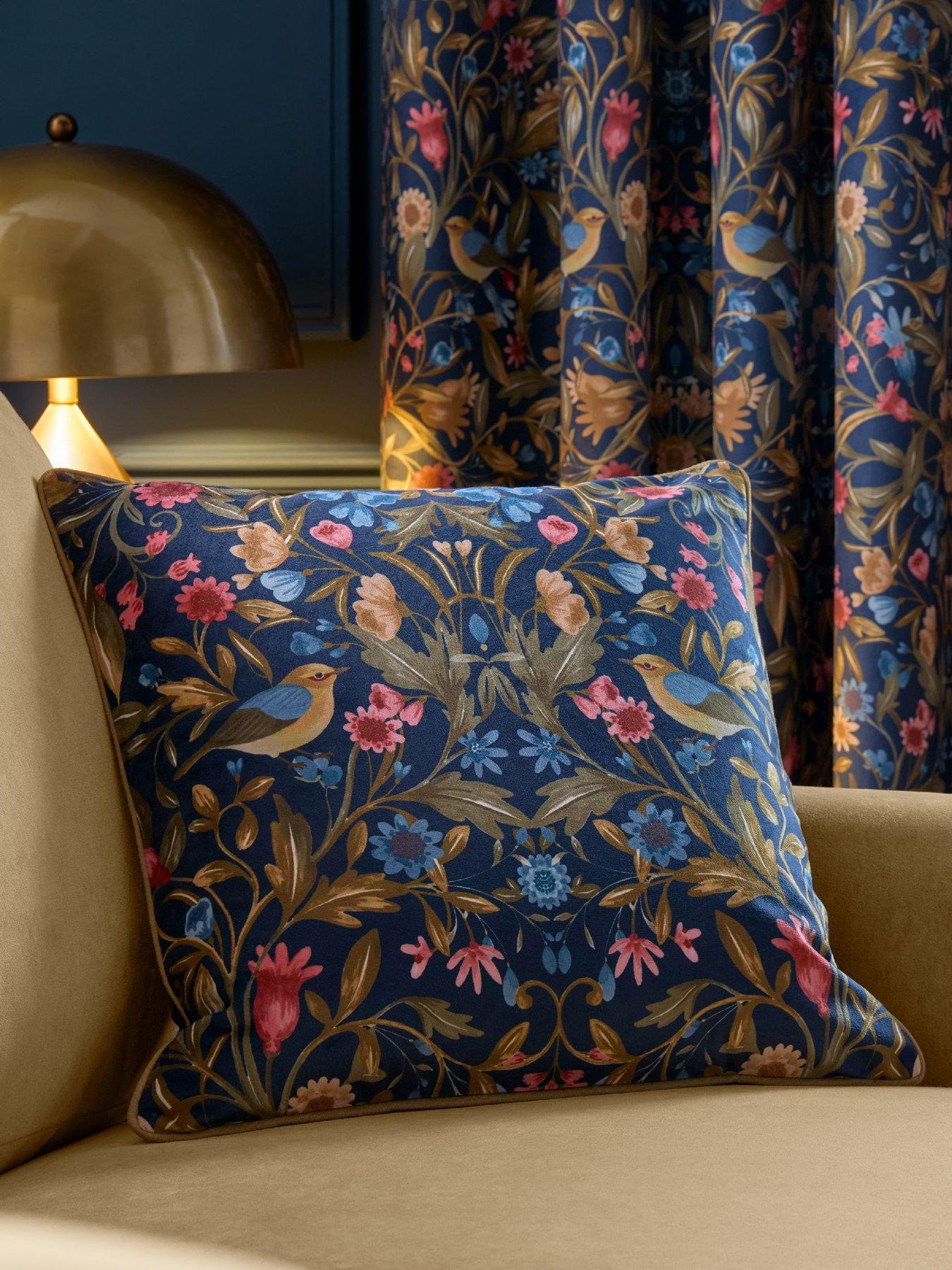Image 1 of 3 of Catherine Lansfield Hedgerow Hopper Filled Cushion
