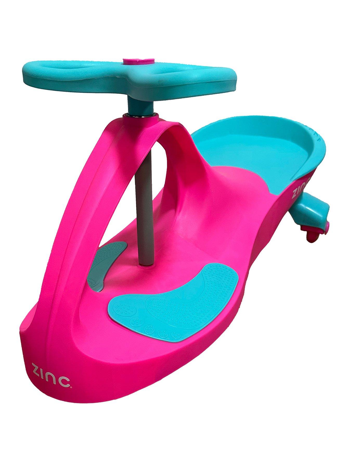 Image 1 of 7 of Zinc Wiggle Car Ride On - Pink