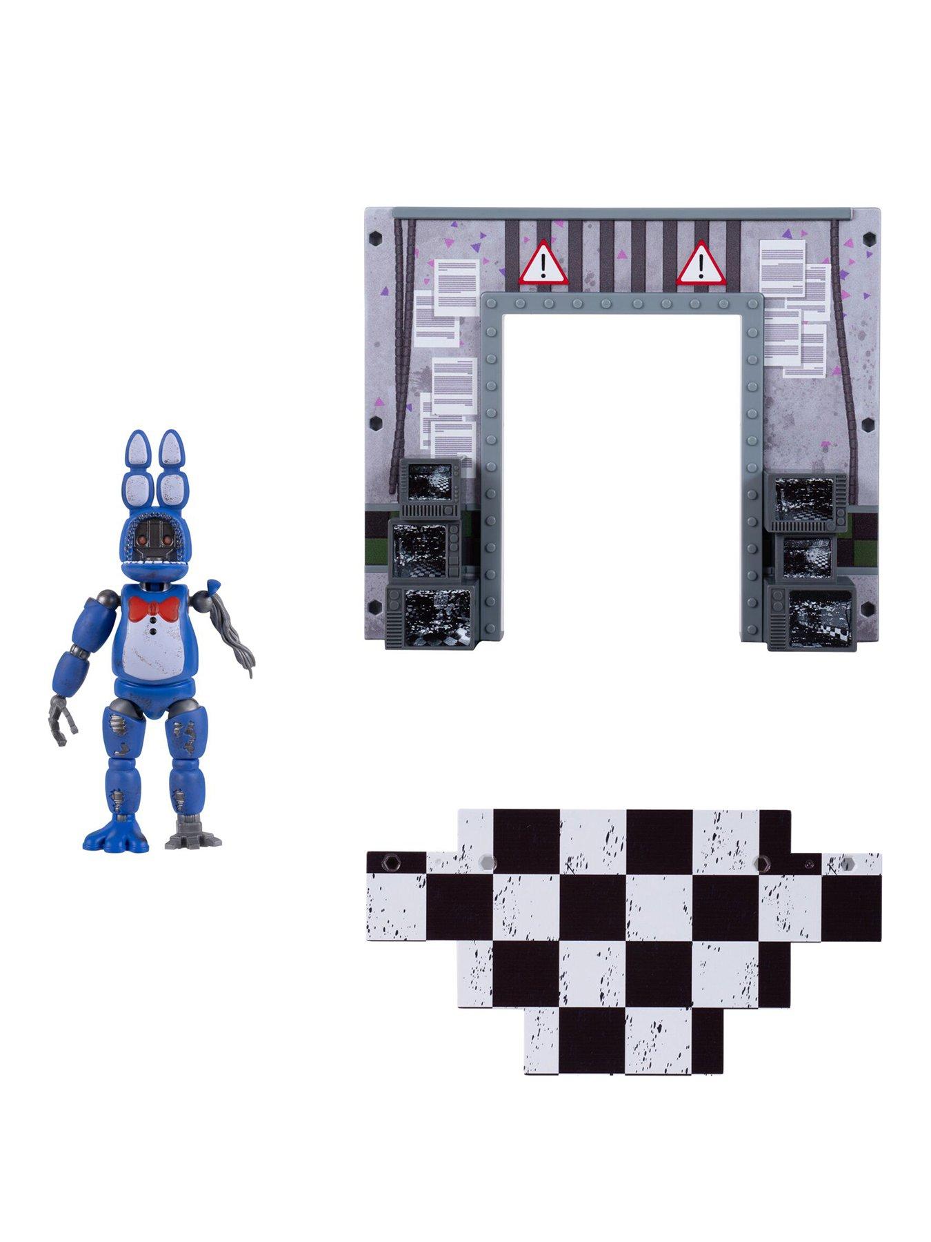 Five Nights at Freddy's FNF - Core Figure Set Pack - Withered Bonnie with FNAF 2 Office A (FNAF 2) - W2