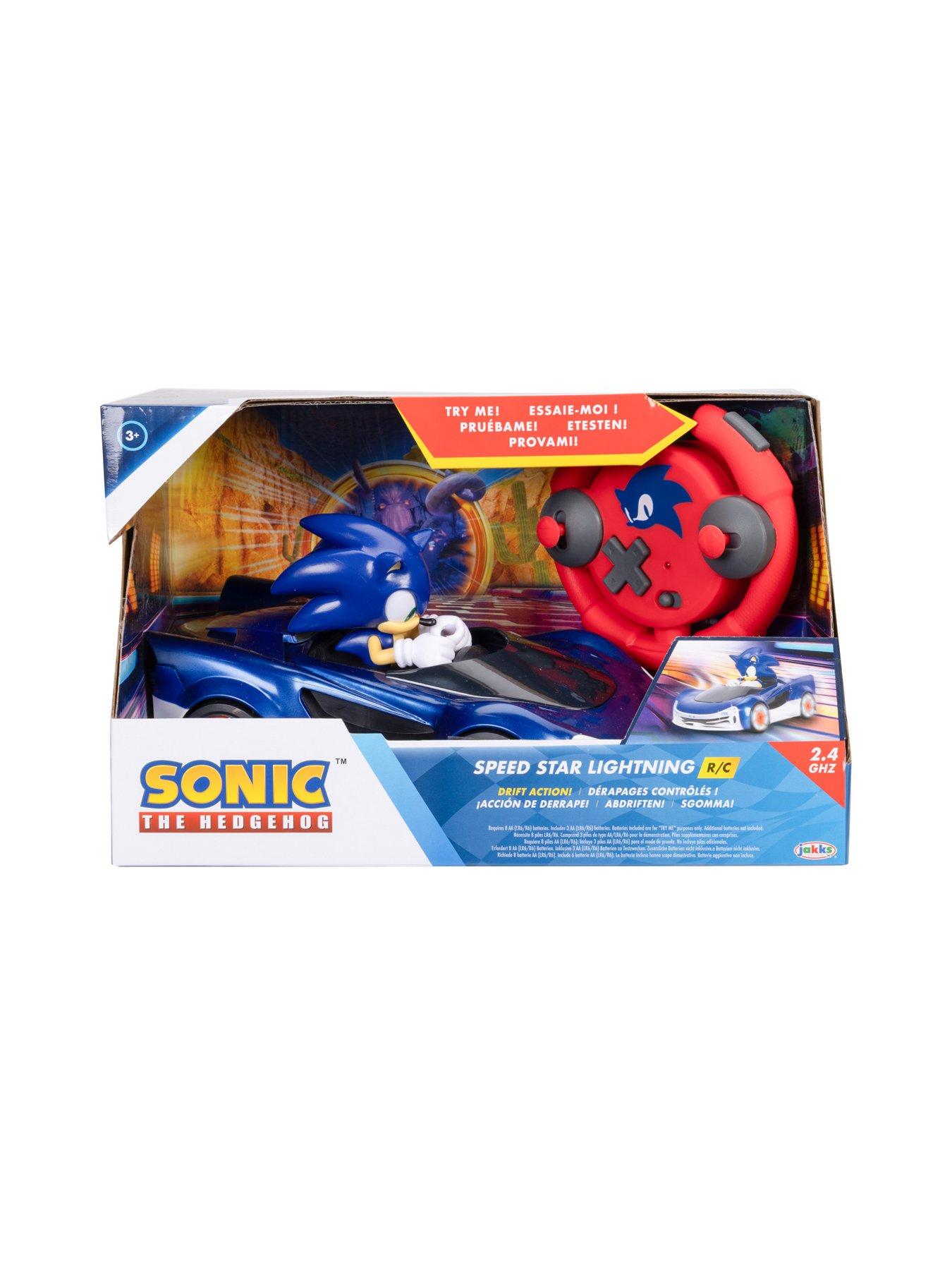 Image 5 of 6 of Sonic Sonic The Hedgehog Speed Star Lightning Drifting RC