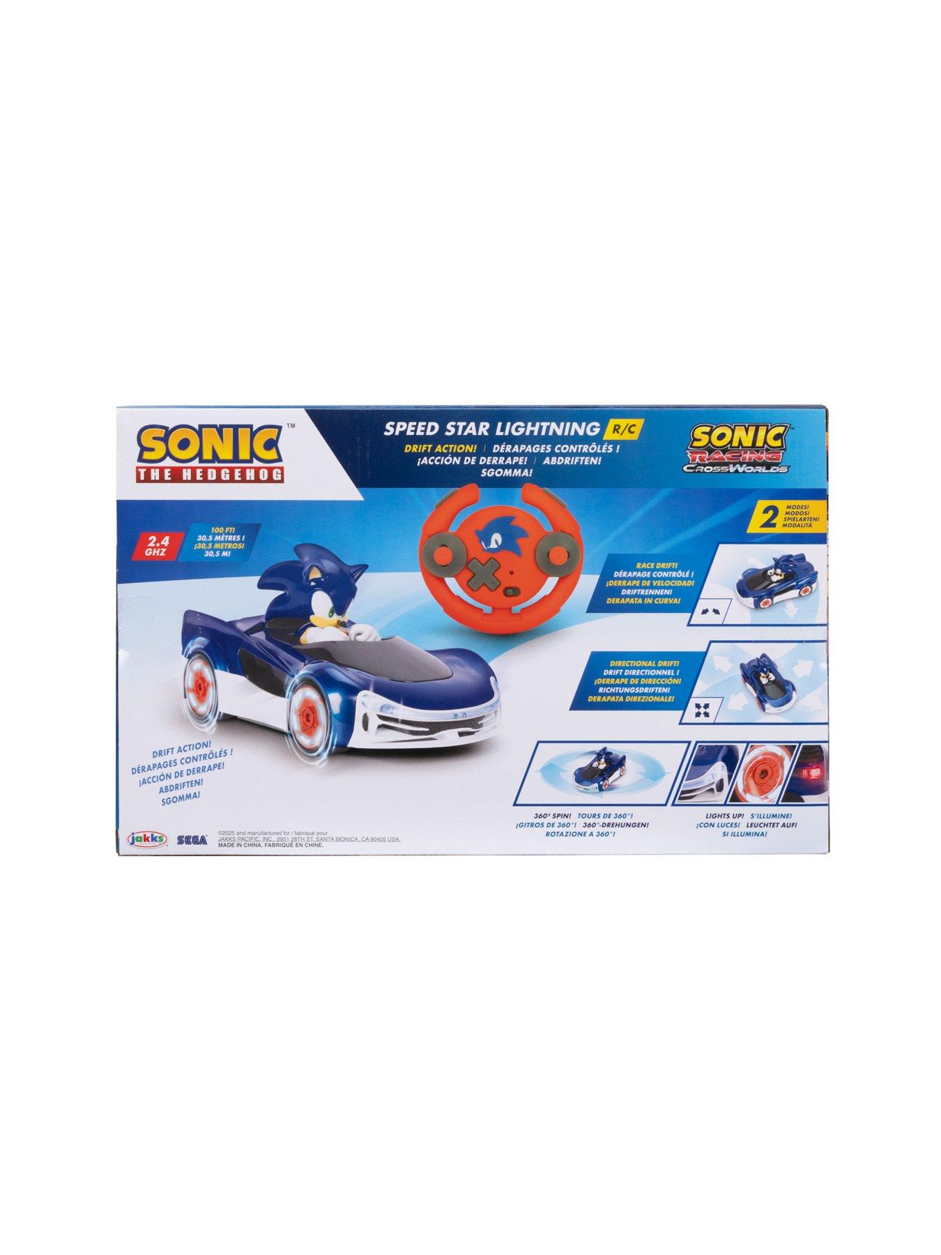 Image 6 of 6 of Sonic Sonic The Hedgehog Speed Star Lightning Drifting RC