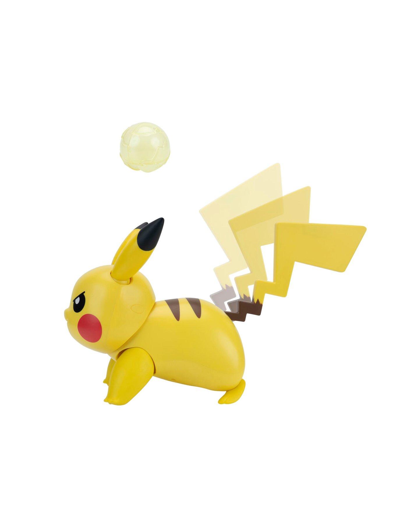 Image 4 of 8 of Pokemon PKW - Deluxe Feature Figure (Battle Action Pikachu) (ECOMM)