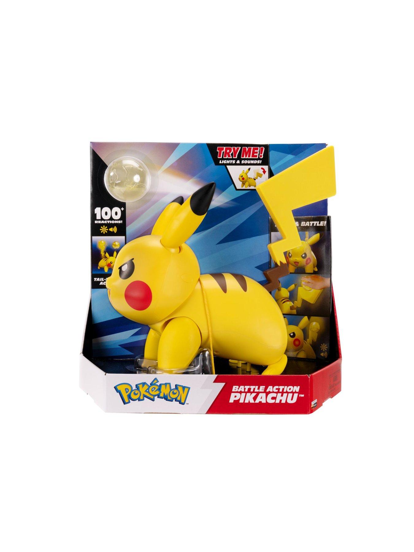 Image 7 of 8 of Pokemon PKW - Deluxe Feature Figure (Battle Action Pikachu) (ECOMM)