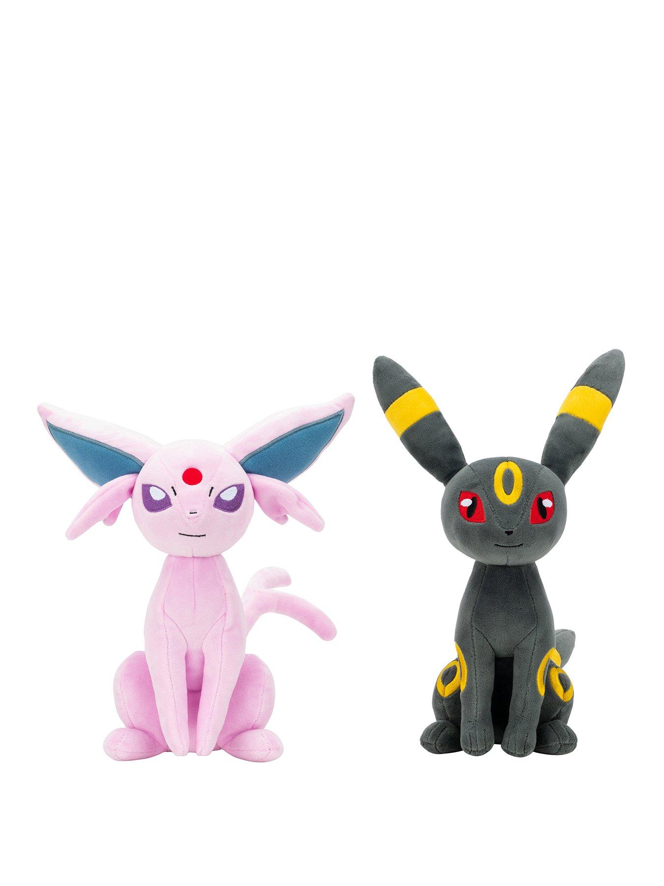 Image 1 of 7 of Pokemon PKW - 8" Plush 2-Pack (Espeon and Umbreon) (ECOMM)&nbsp;