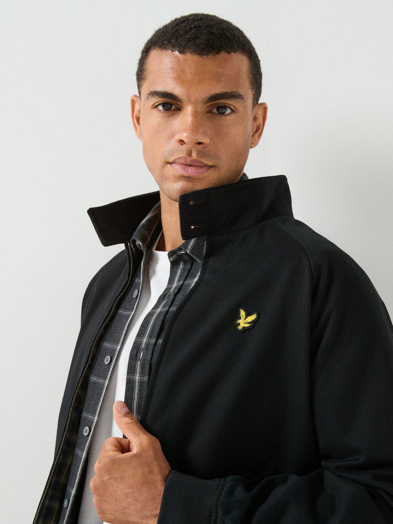 Image 4 of 6 of Lyle & Scott Cotton Harrington Jacket - Black