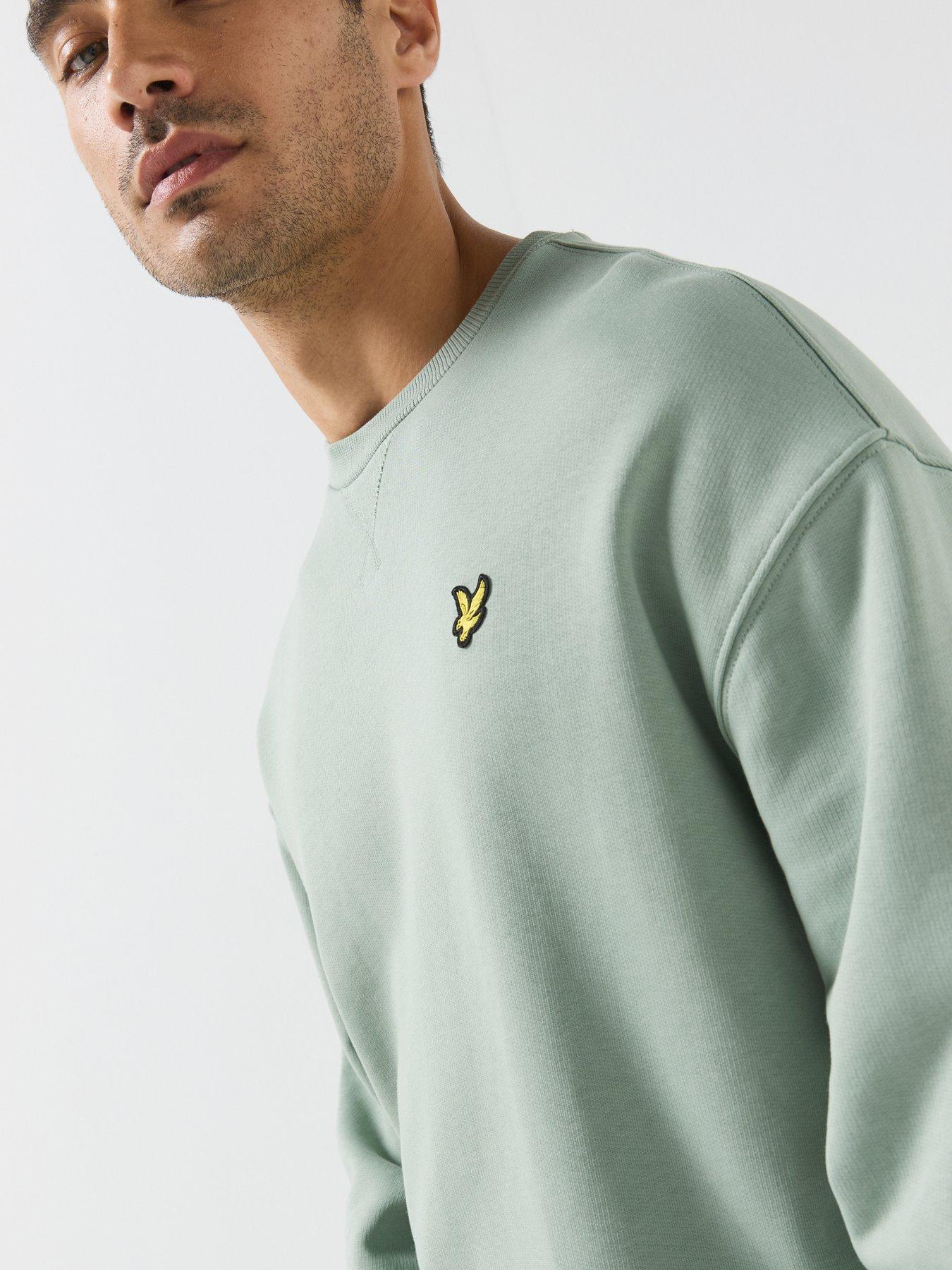 Image 4 of 6 of Lyle & Scott Heavyweight Relaxed Crewneck Sweatshirt - Grey