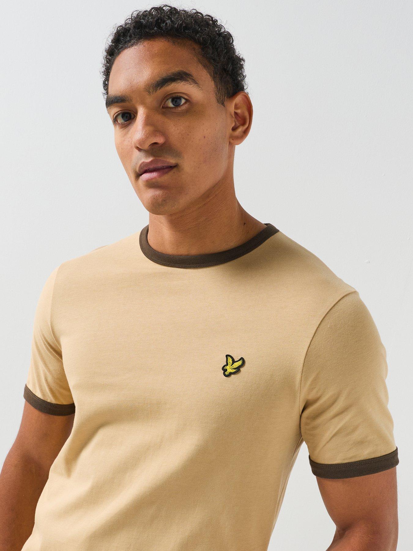 Lyle & Scott Lyle  &  Scott Ringer T-shirt - Beige