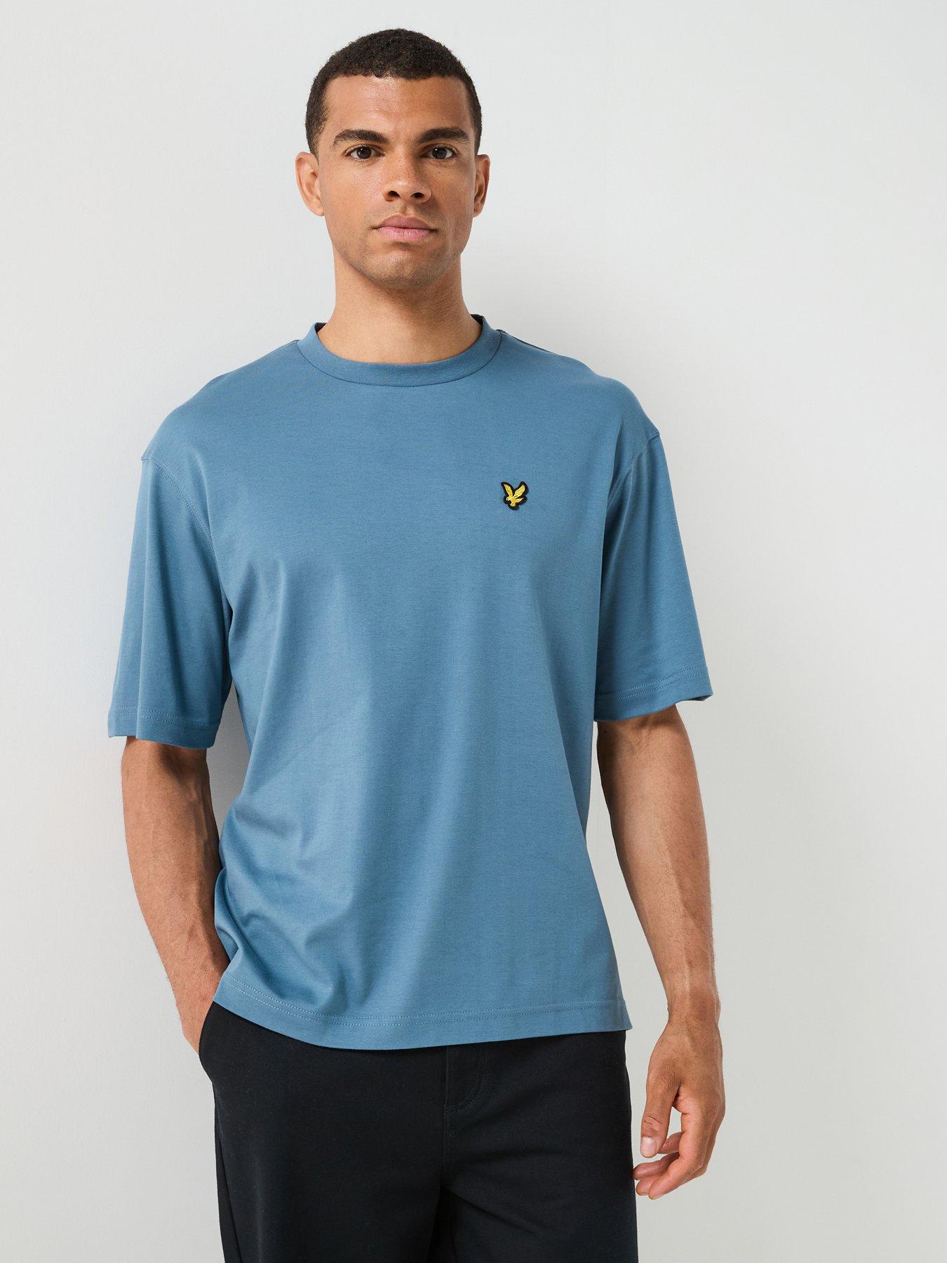 Lyle & Scott Ultra Soft Oversized T-Shirt - Blue