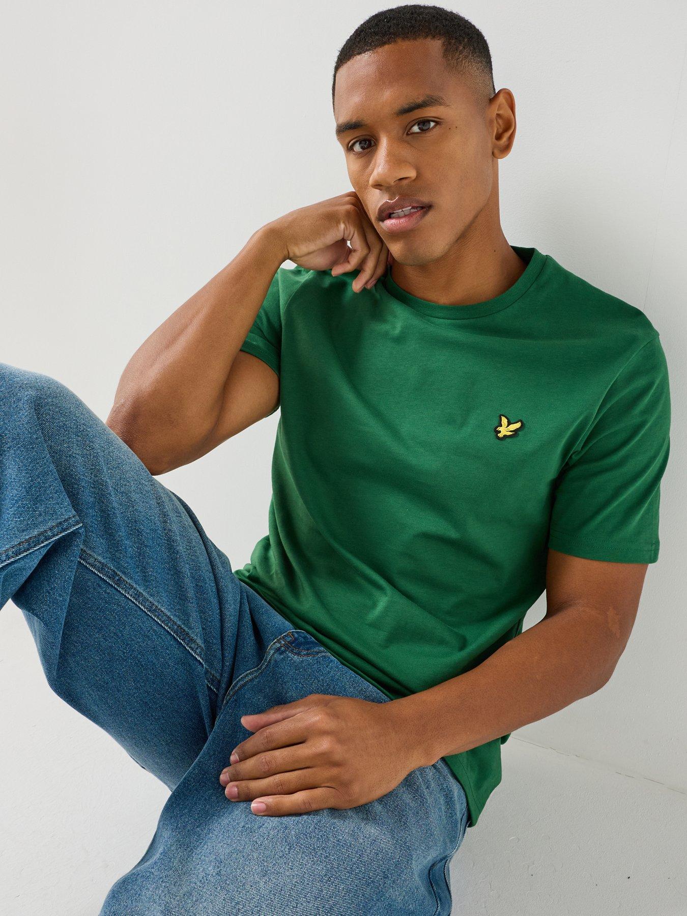 Image 1 of 5 of Lyle & Scott Plain T-Shirt - Green