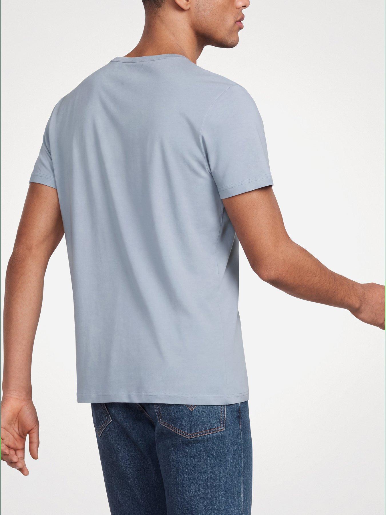 Image 3 of 5 of Lyle & Scott Lyle &amp; Scott Basic 3 Pack T-shirt - Navy