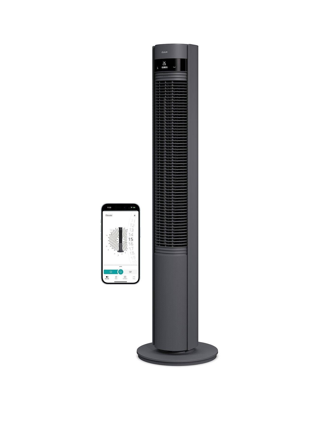 Image 1 of 7 of Duux Elevate Smart Tower Fan - Gray