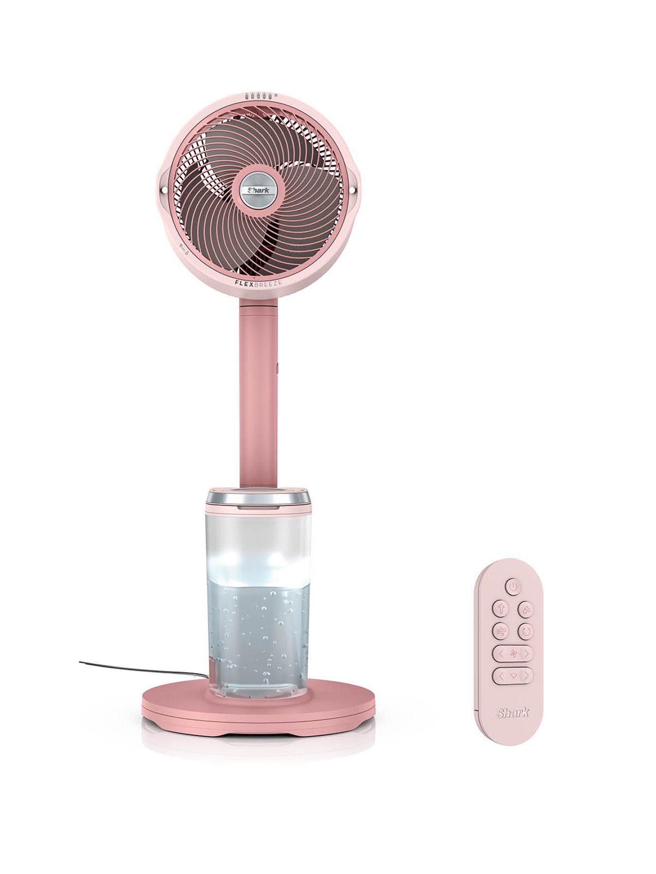Shark FlexBreeze Pro Mist Indoor & Outdoor Fan & Outdoor Misting System - Blush Pink
