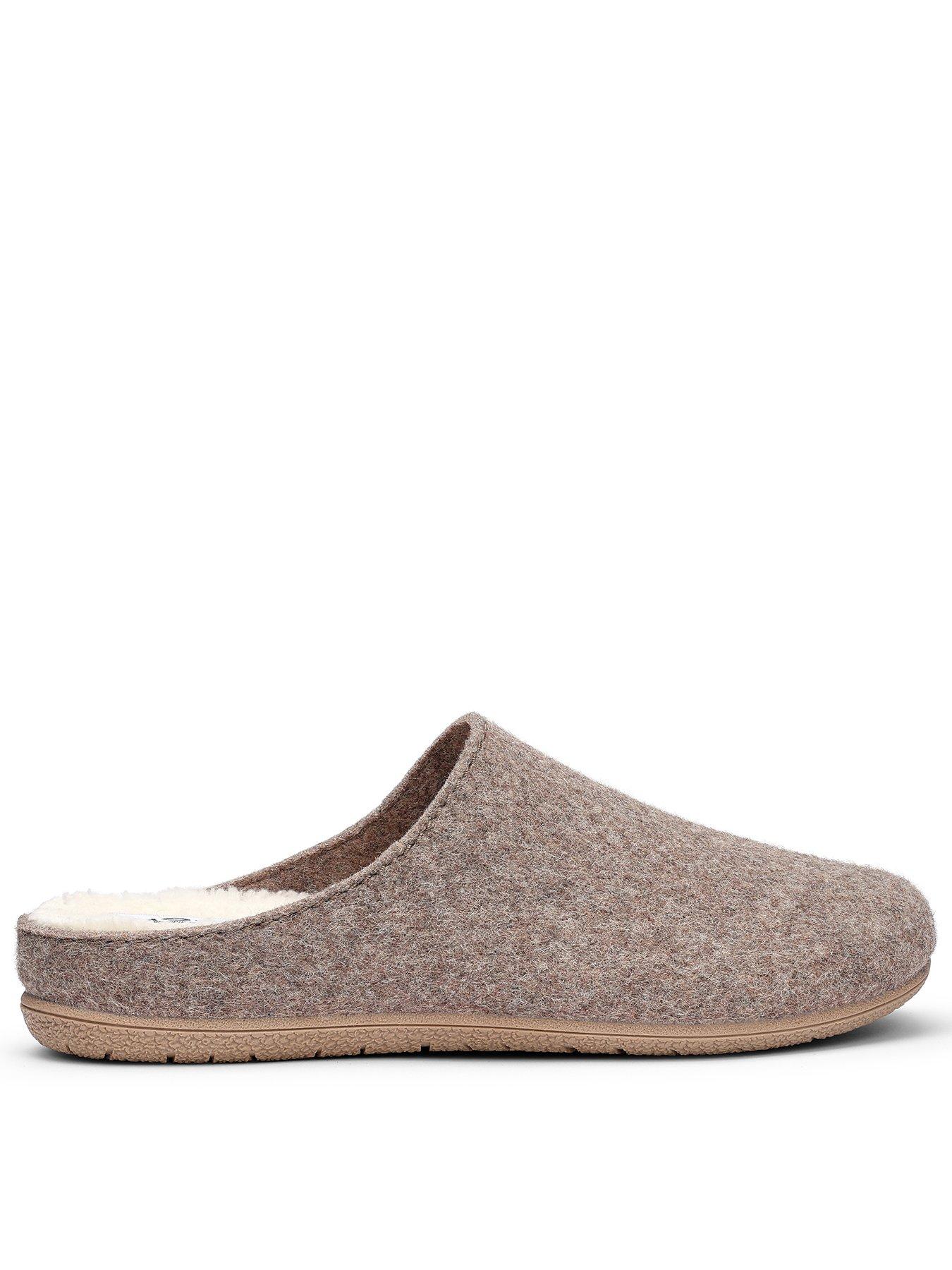 Hotter Lovely Mule Slipper - Beige