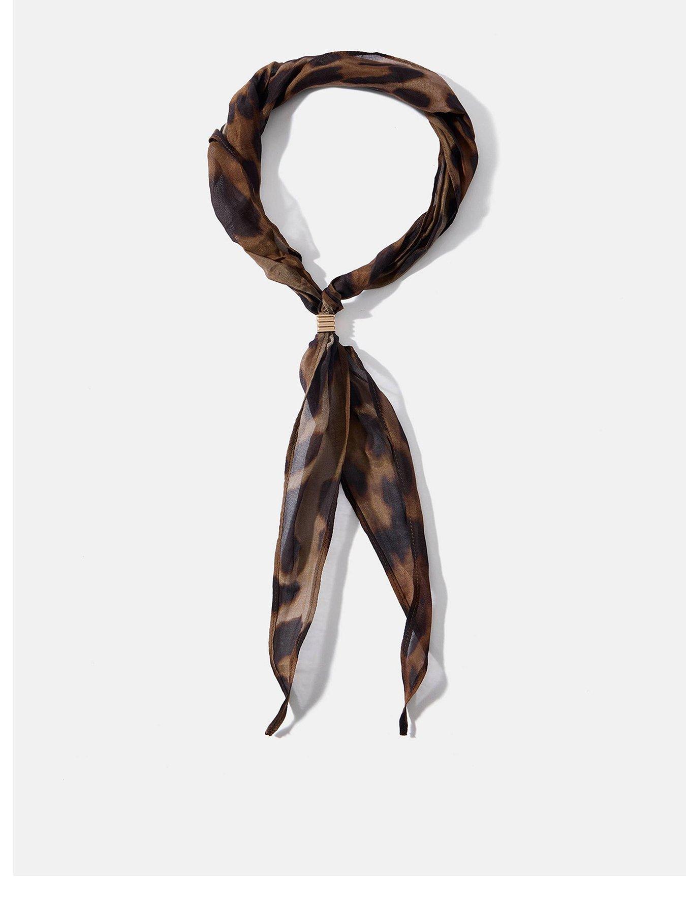 Mint Velvet Maddison Neck Scarf - Brown