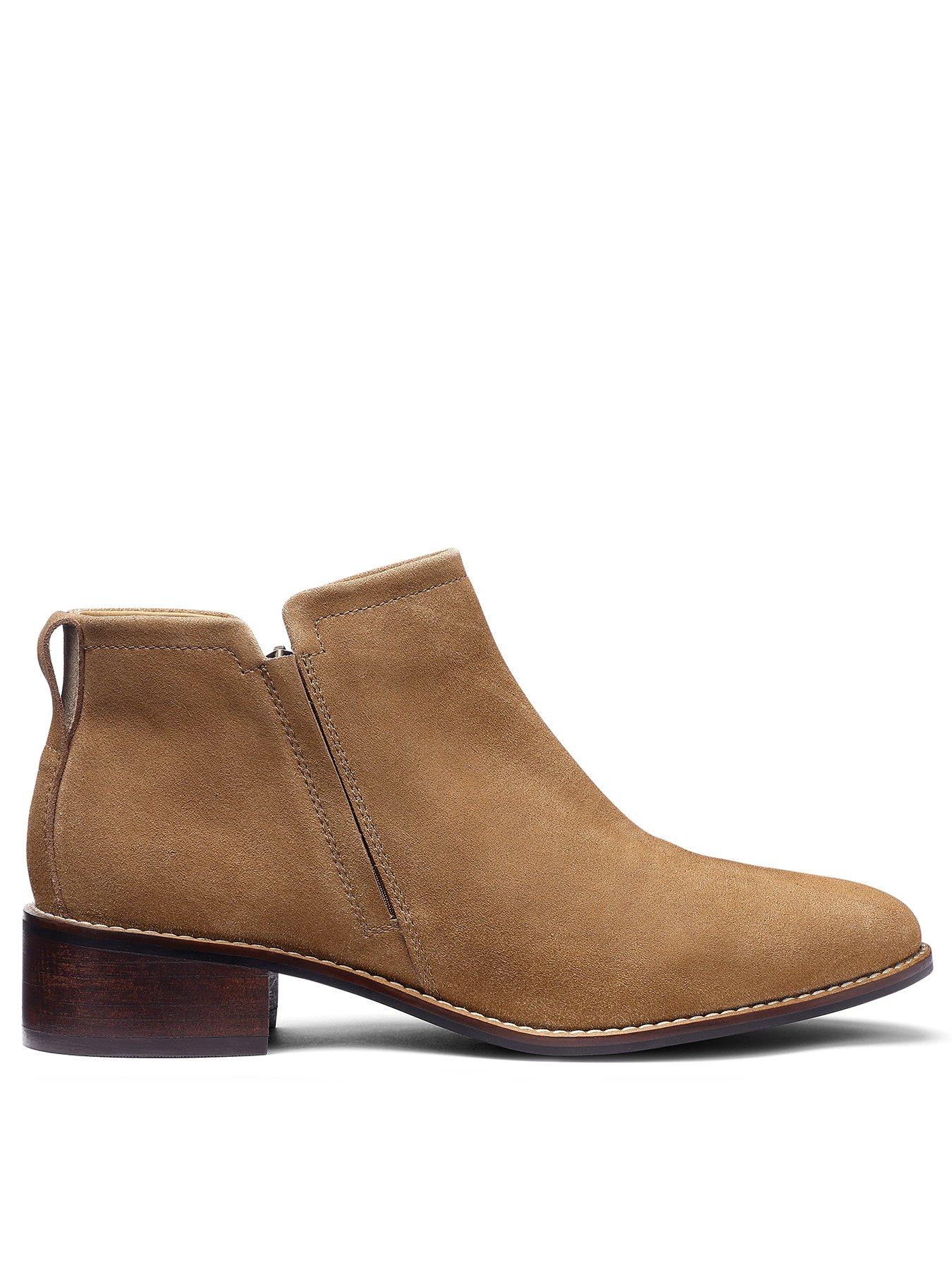 Hotter Charlotte Ankle Boot - Tan