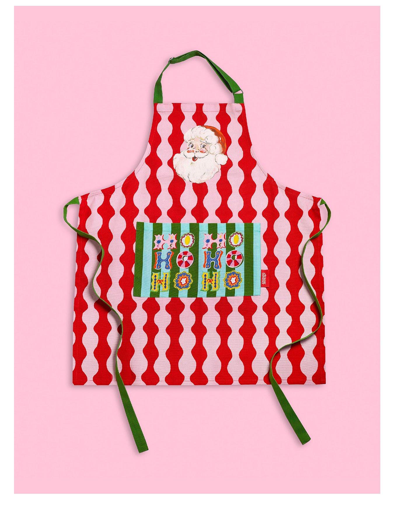 Image 2 of 3 of Eleanor Bowmer 100% Cotton Santa Apron