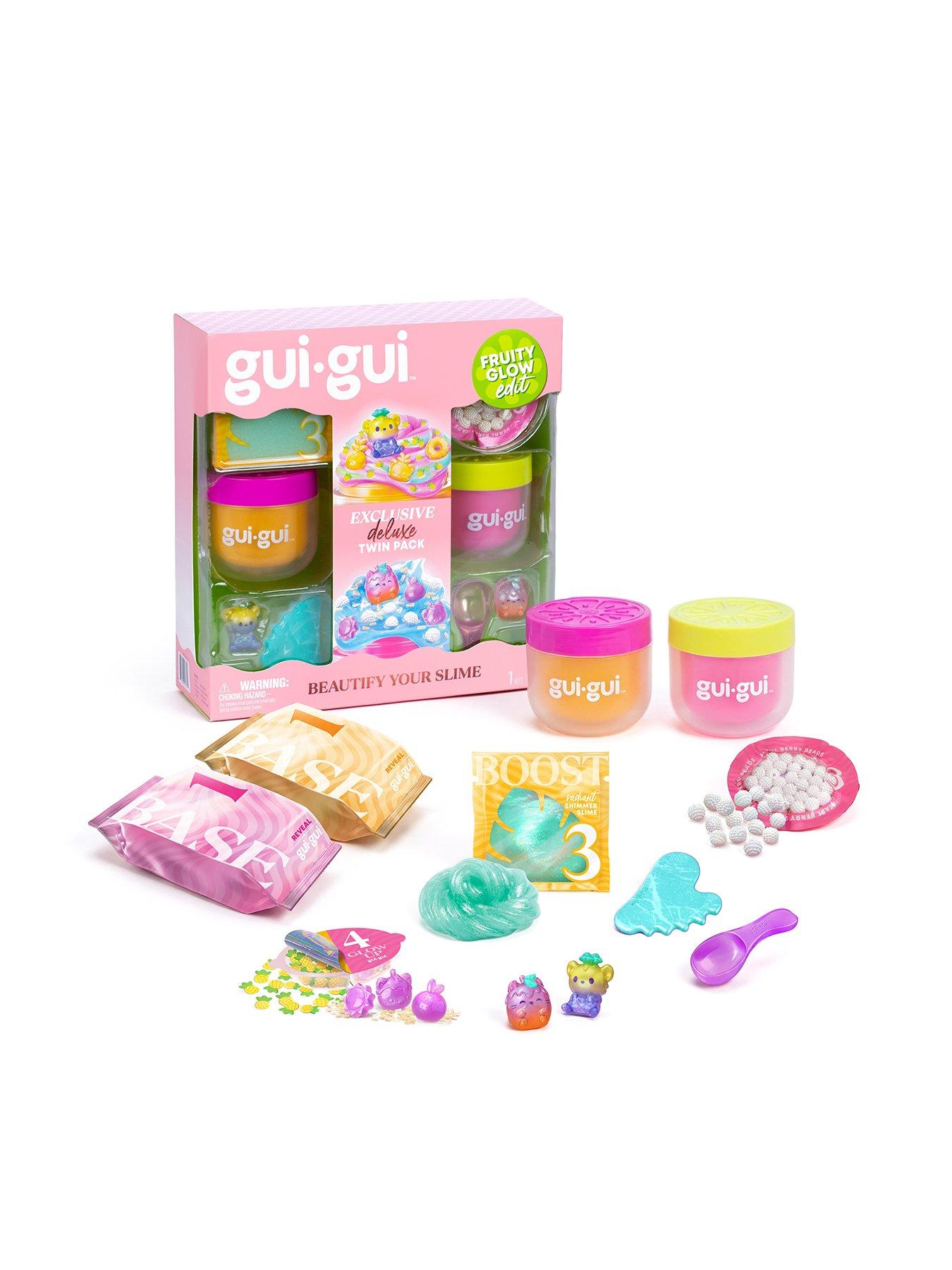 Gui Gui Fruity Glow Deluxe Twin Pack: Beautify Your Slime