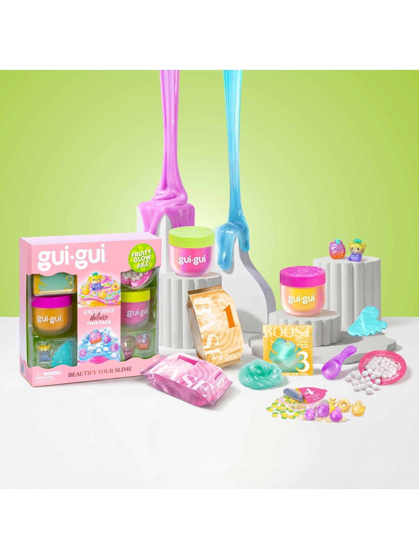Image 3 of 7 of Gui Gui Fruity Glow Deluxe Twin Pack: Beautify Your Slime