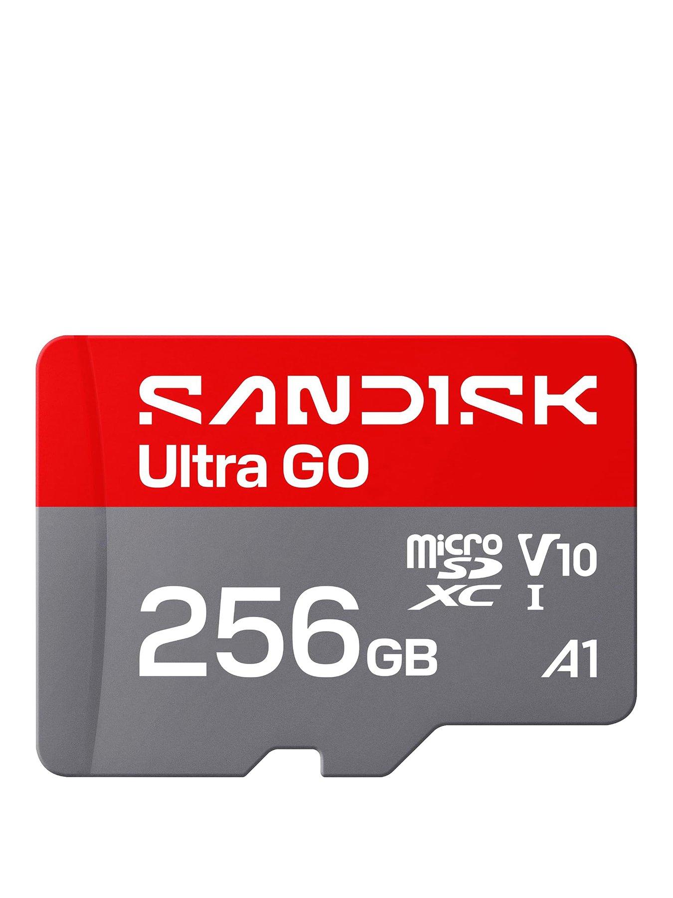 Image 1 of 4 of SanDisk Ultra microSDXC 256GB + SD Adapter