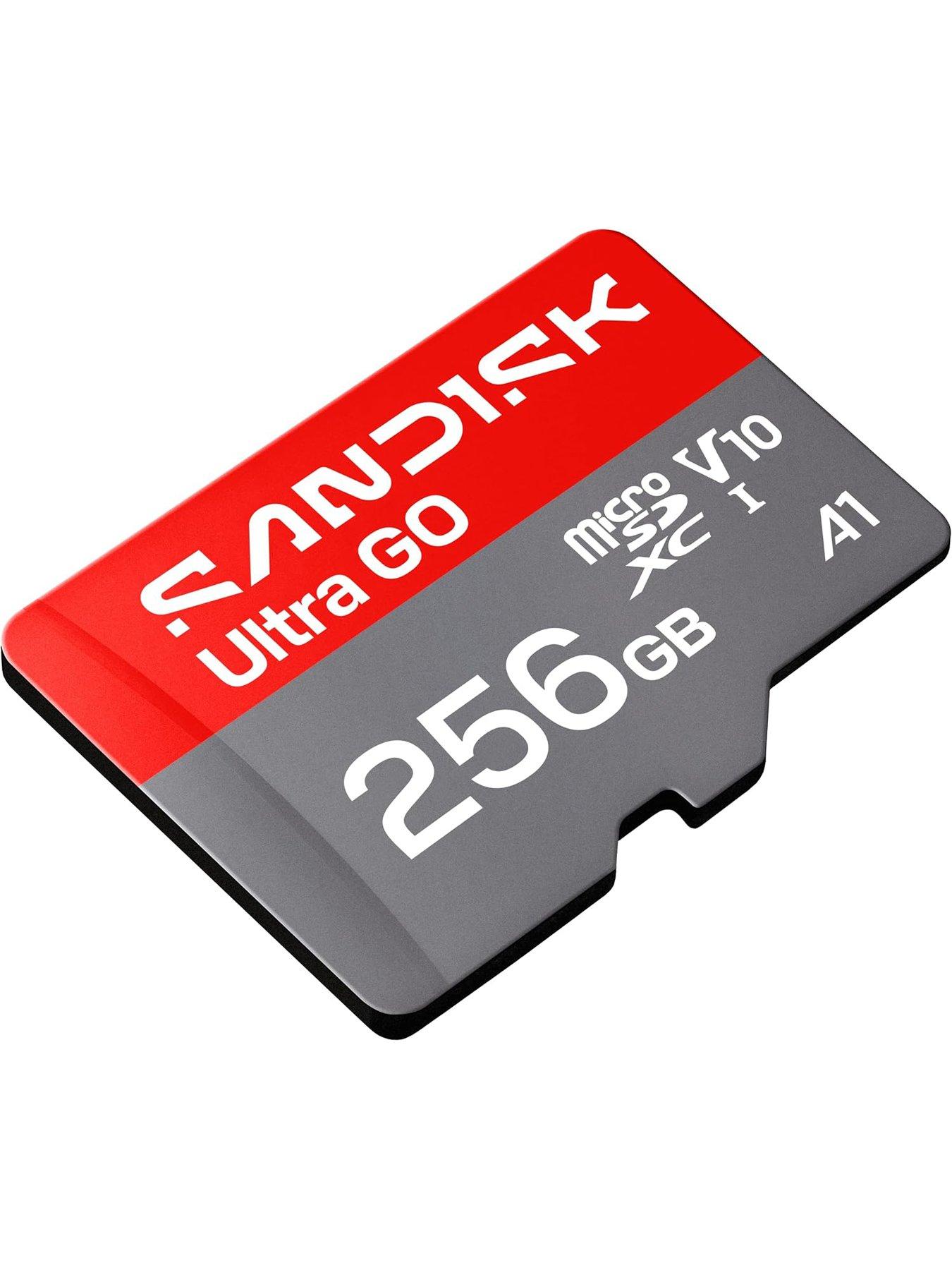 Image 2 of 4 of SanDisk Ultra microSDXC 256GB + SD Adapter