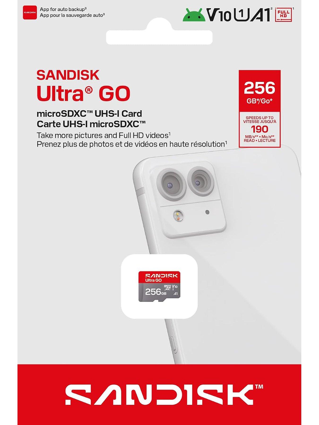 Image 3 of 4 of SanDisk Ultra microSDXC 256GB + SD Adapter