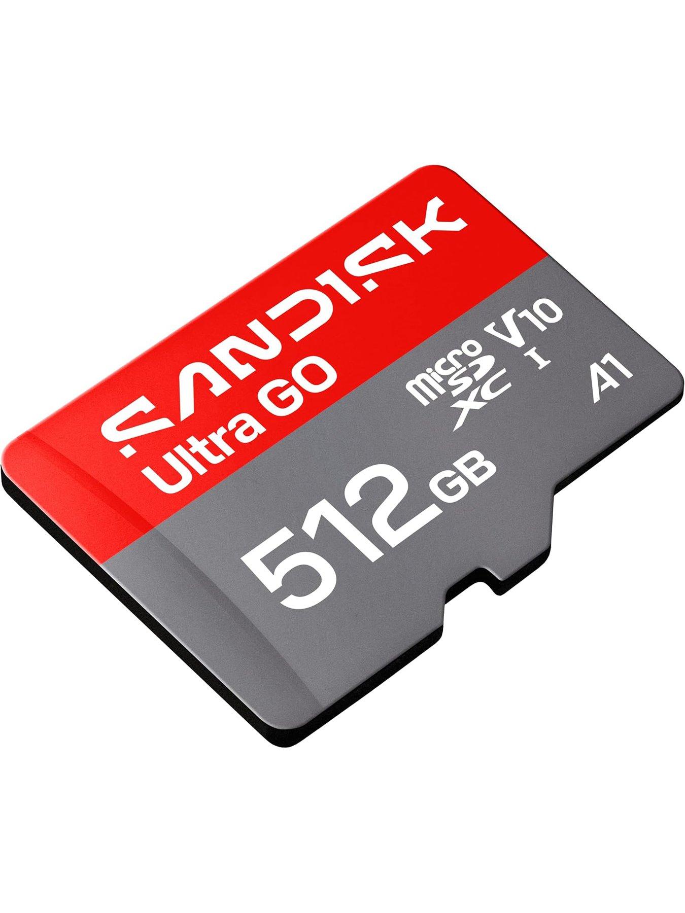 Image 2 of 4 of SanDisk Ultra microSDXC 512GB + SD Adapter