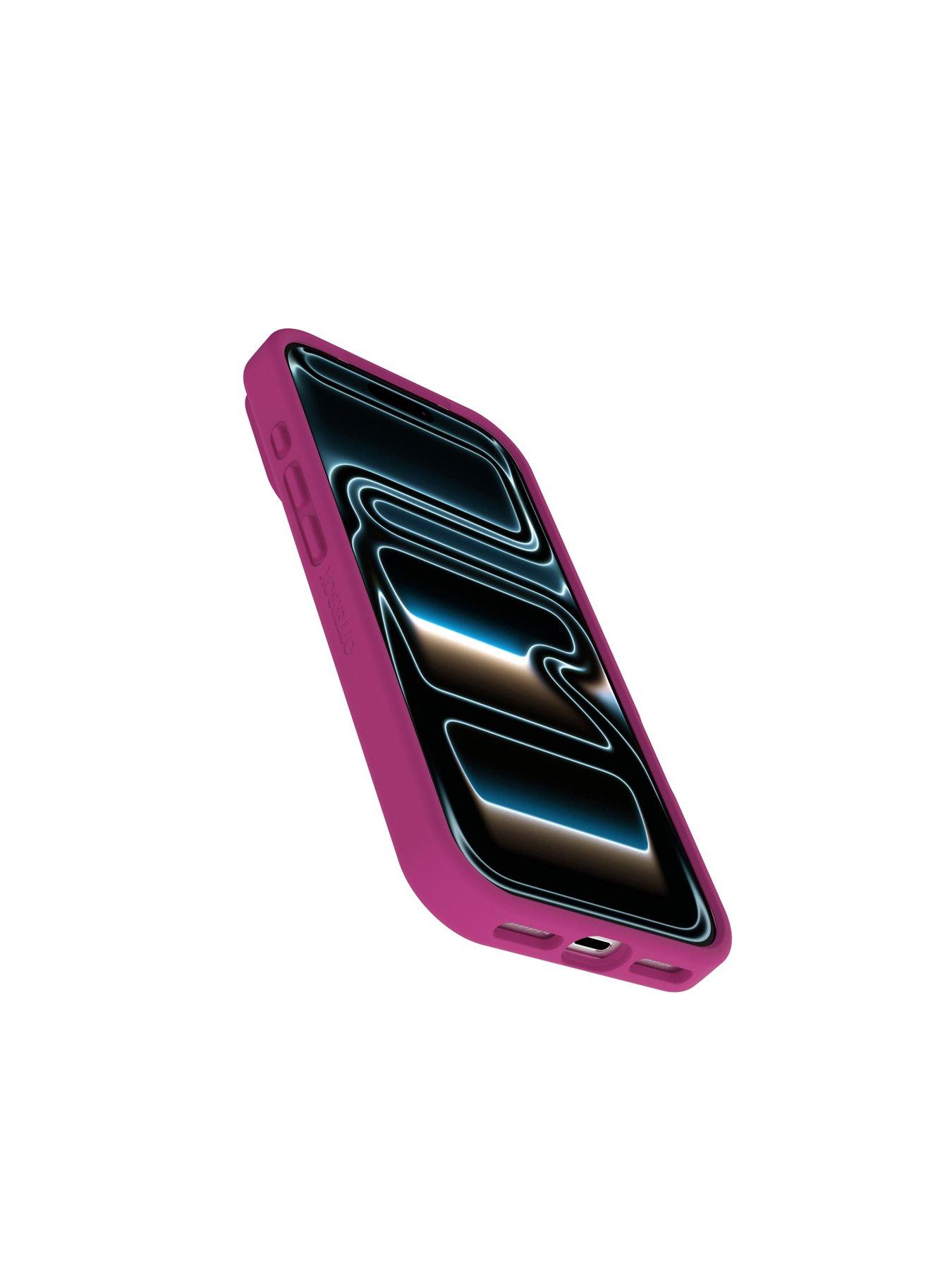 Image 3 of 5 of Otterbox React MagSafe Apple iPhone 17 Pro case Rose Crystal - clear/pink