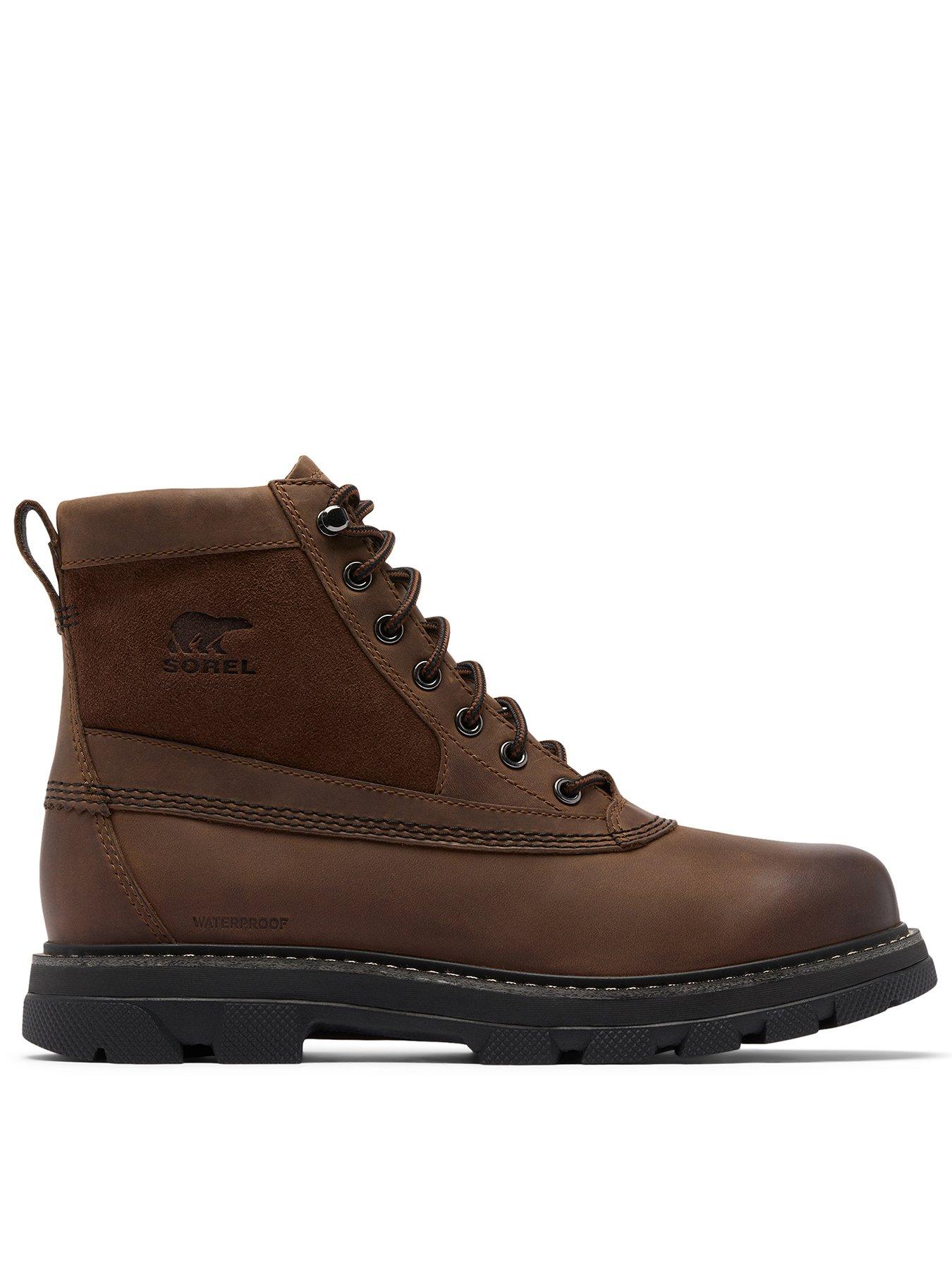SOREL Mens Lark-47 Waterproof Boots - Brown