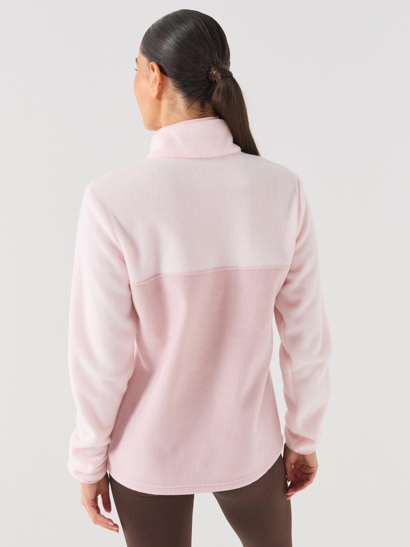 Image 2 of 5 of Columbia Ladies Benton Springs 1/2 Snap Fleece - Pink