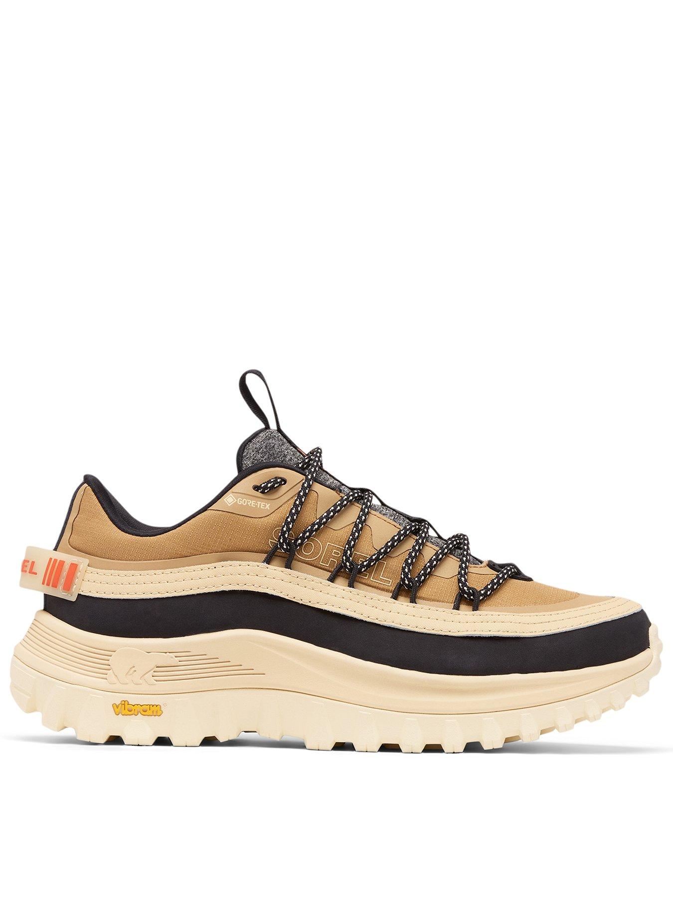 SOREL Womens Callsign Horizon Low Goretex Trainers - Brown
