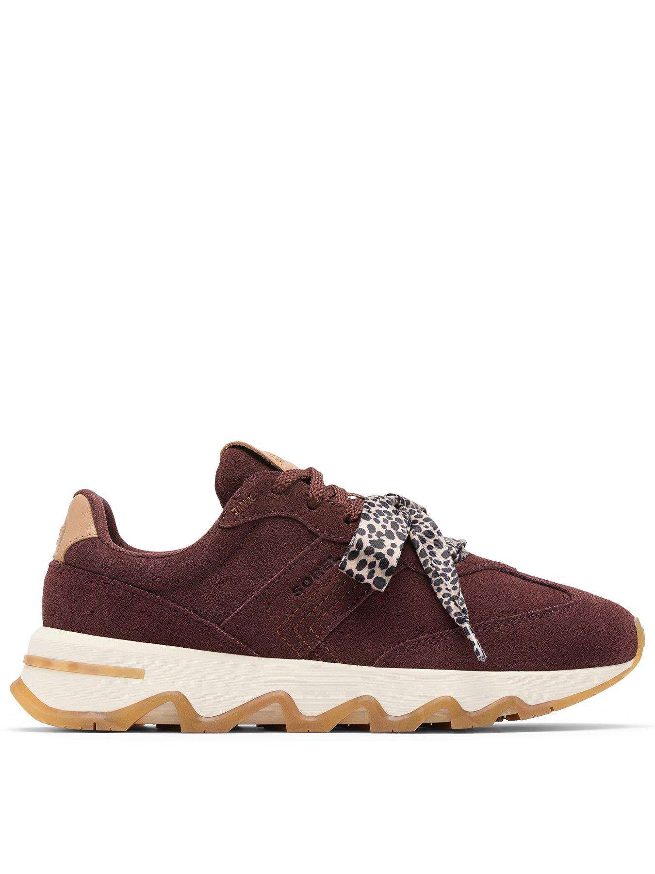 SOREL Womens Kinetic Ember Lx Trainers - Burgundy