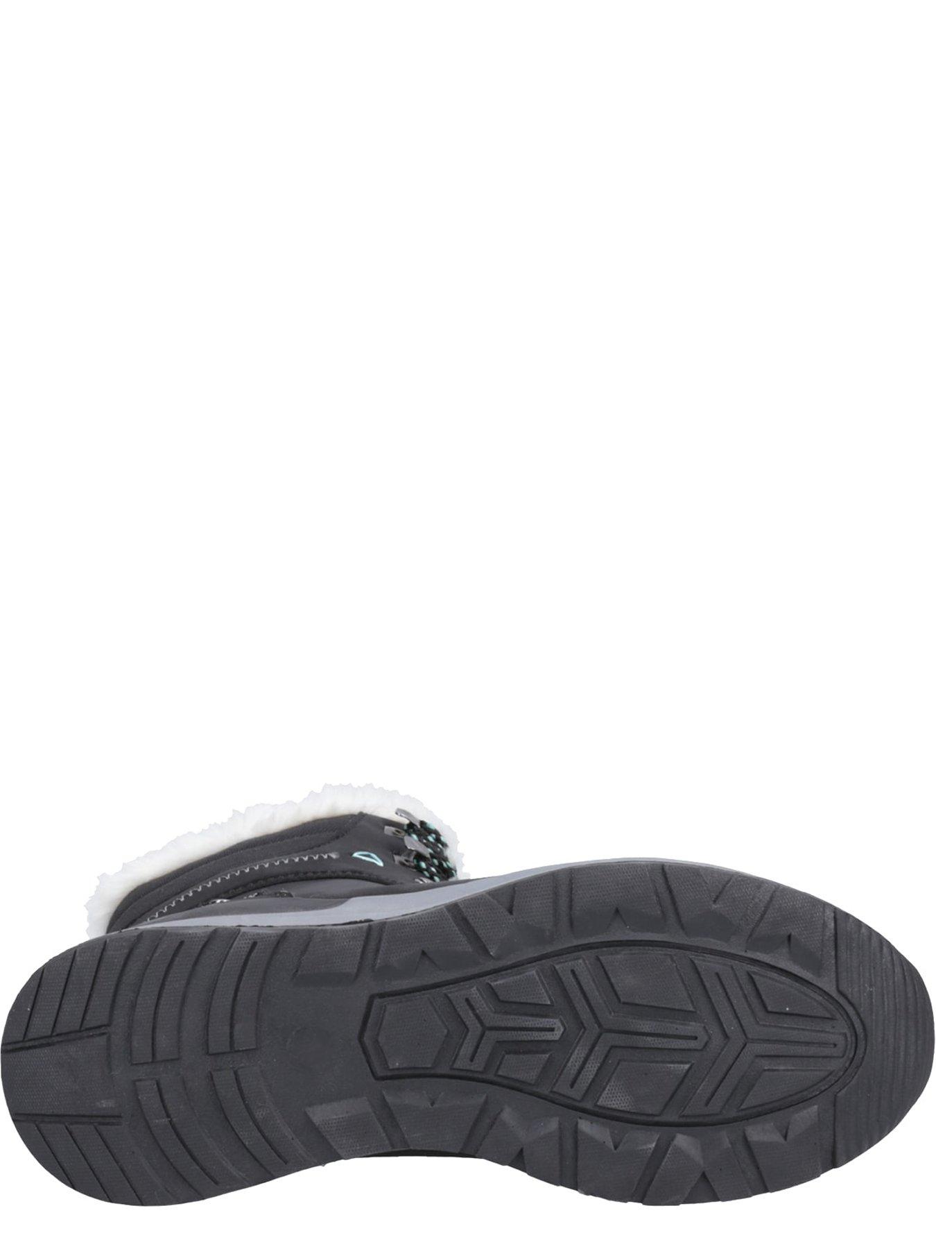 Image 5 of 5 of Cotswold Womens Sheephouse Waterproof Memory Foam Warm Lined Snow Boots - Black