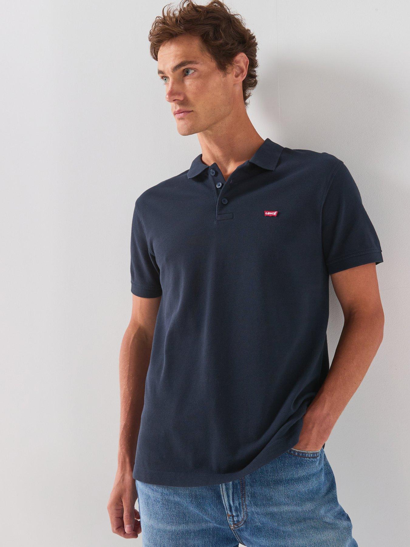 Levi's Embroidered Logo Polo Shirt - Dark Navy