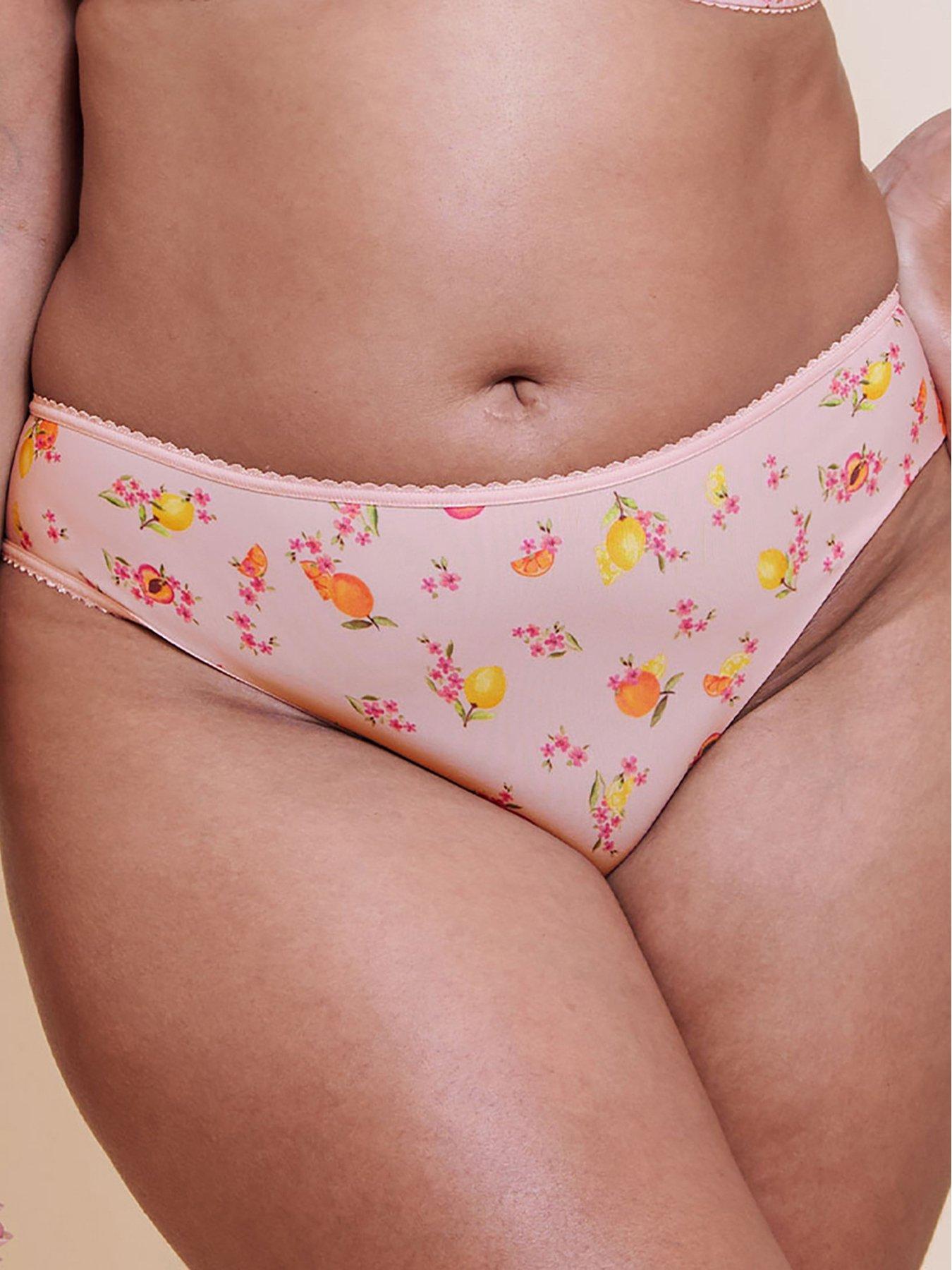 Curvy Kate Curvy Kate Spellbound Brazilian Brief - Blush Floral Print