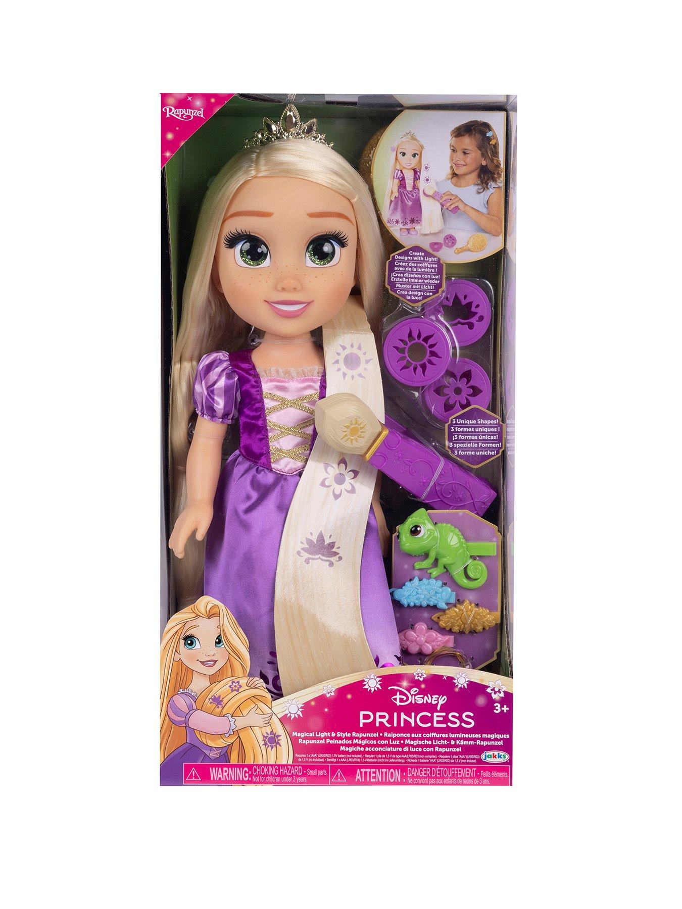 Disney Princess Dp Rapunzel Light And Style Doll