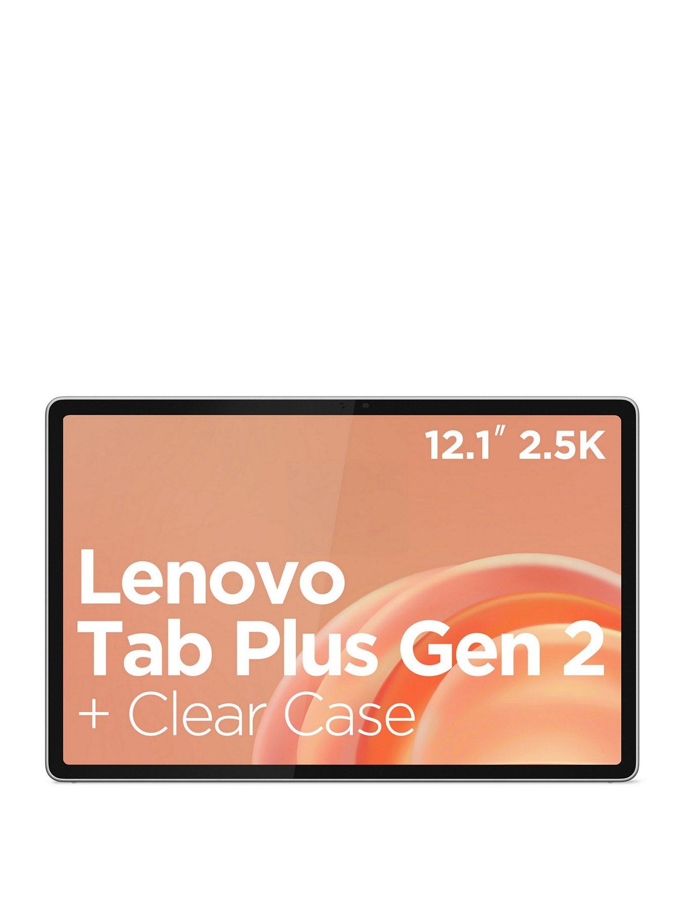 Lenovo Tab Plus Gen 2 12.1 Tablet - 8GB RAM, 128GB Storage - White