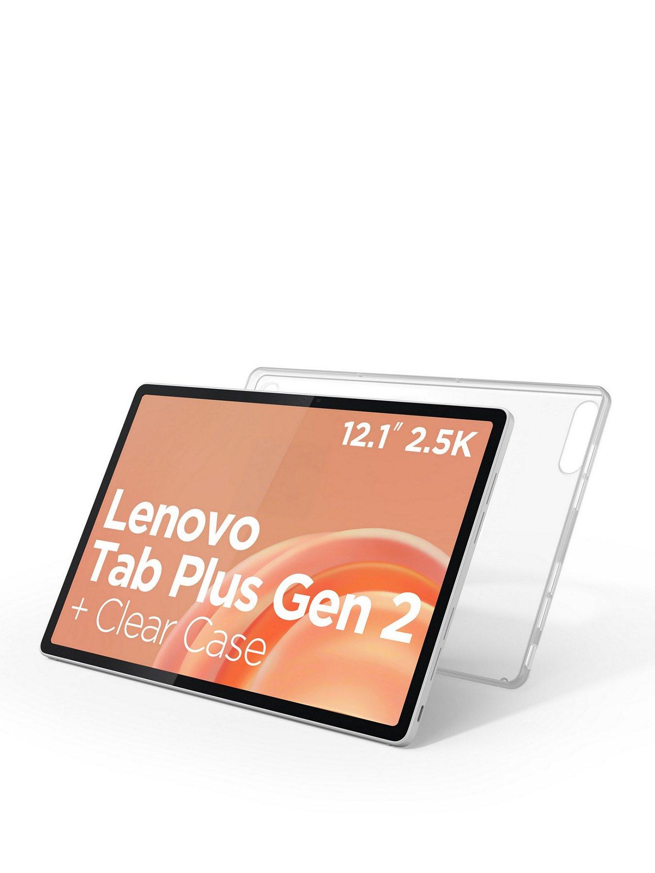 Image 1 of 7 of Lenovo Tab Plus Gen 2 12.1 Tablet -&nbsp;8GB RAM,&nbsp;256GB Storage - White