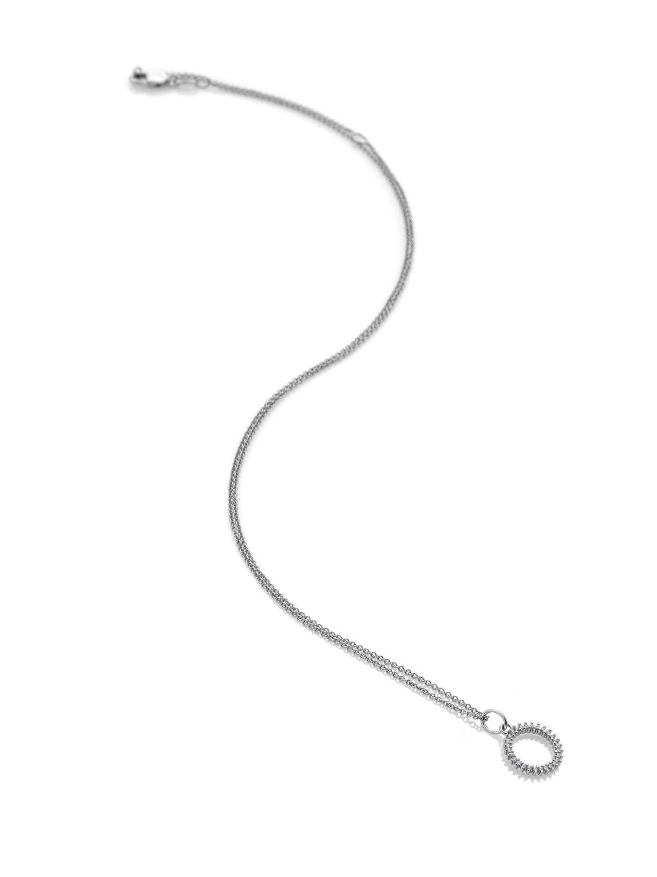 Image 2 of 3 of Silver Whisper SWFY Circle Pendant