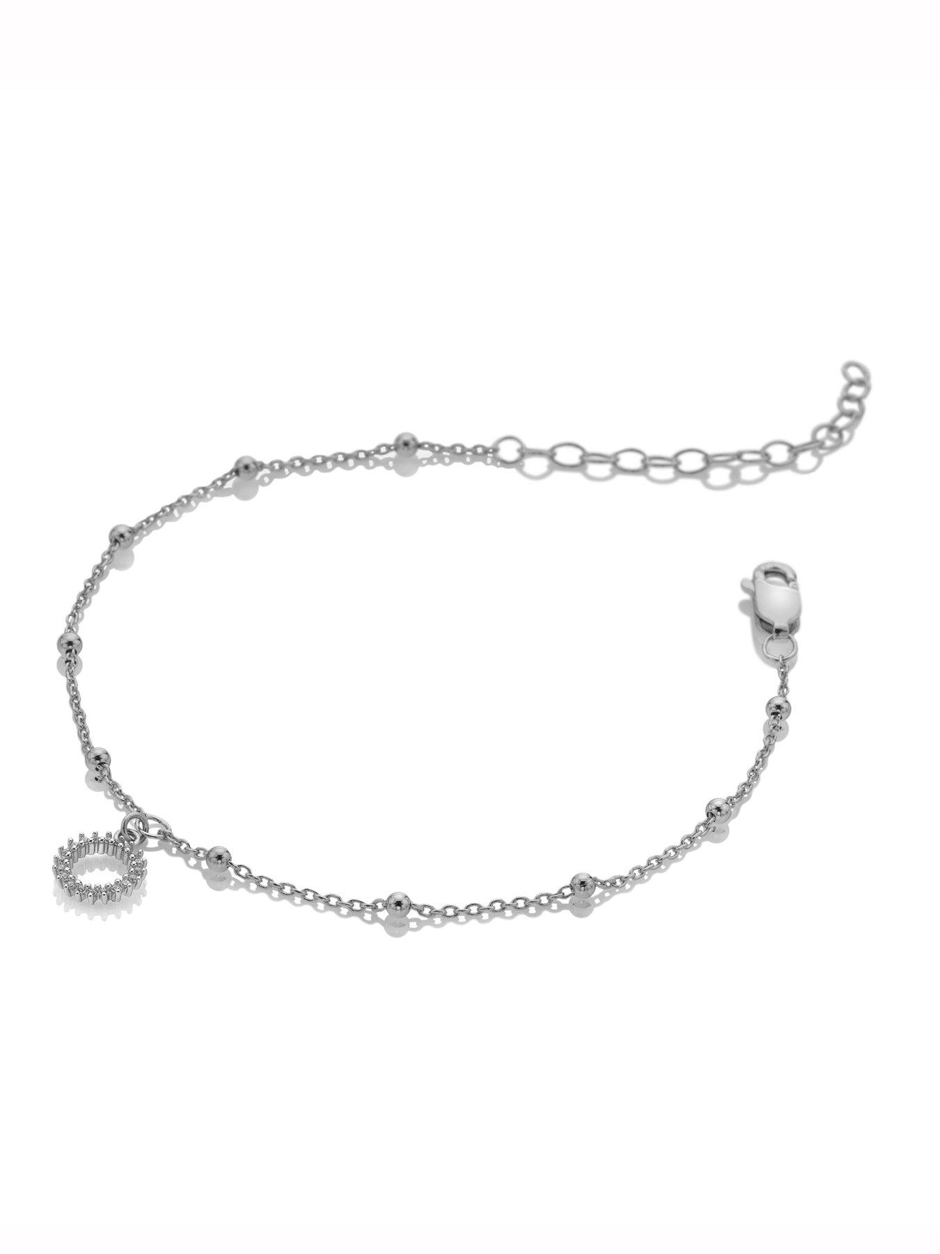 Image 2 of 3 of Silver Whisper SWFY Circle Bracelet