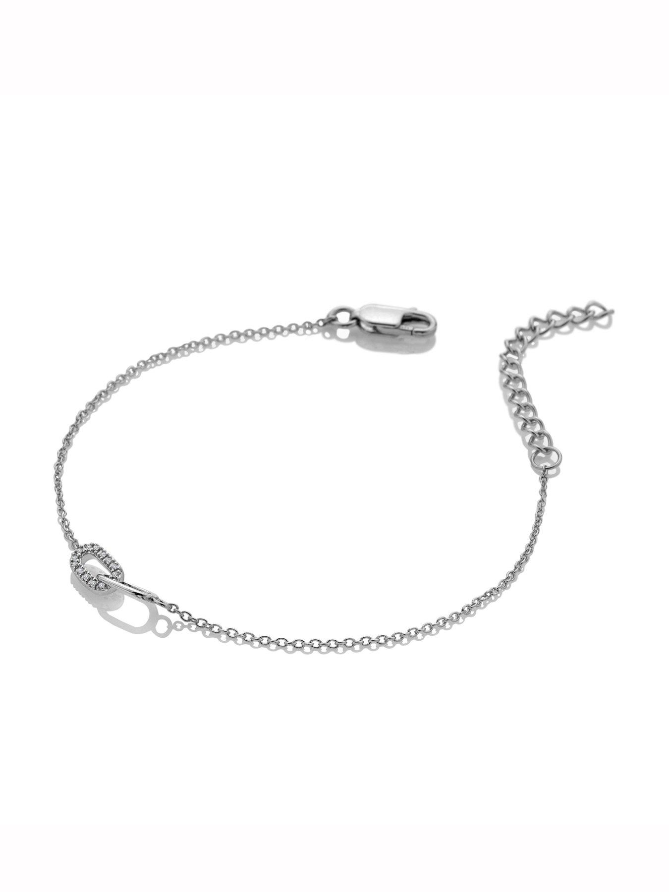 Image 2 of 3 of Silver Whisper SWFY Linked Bracelet