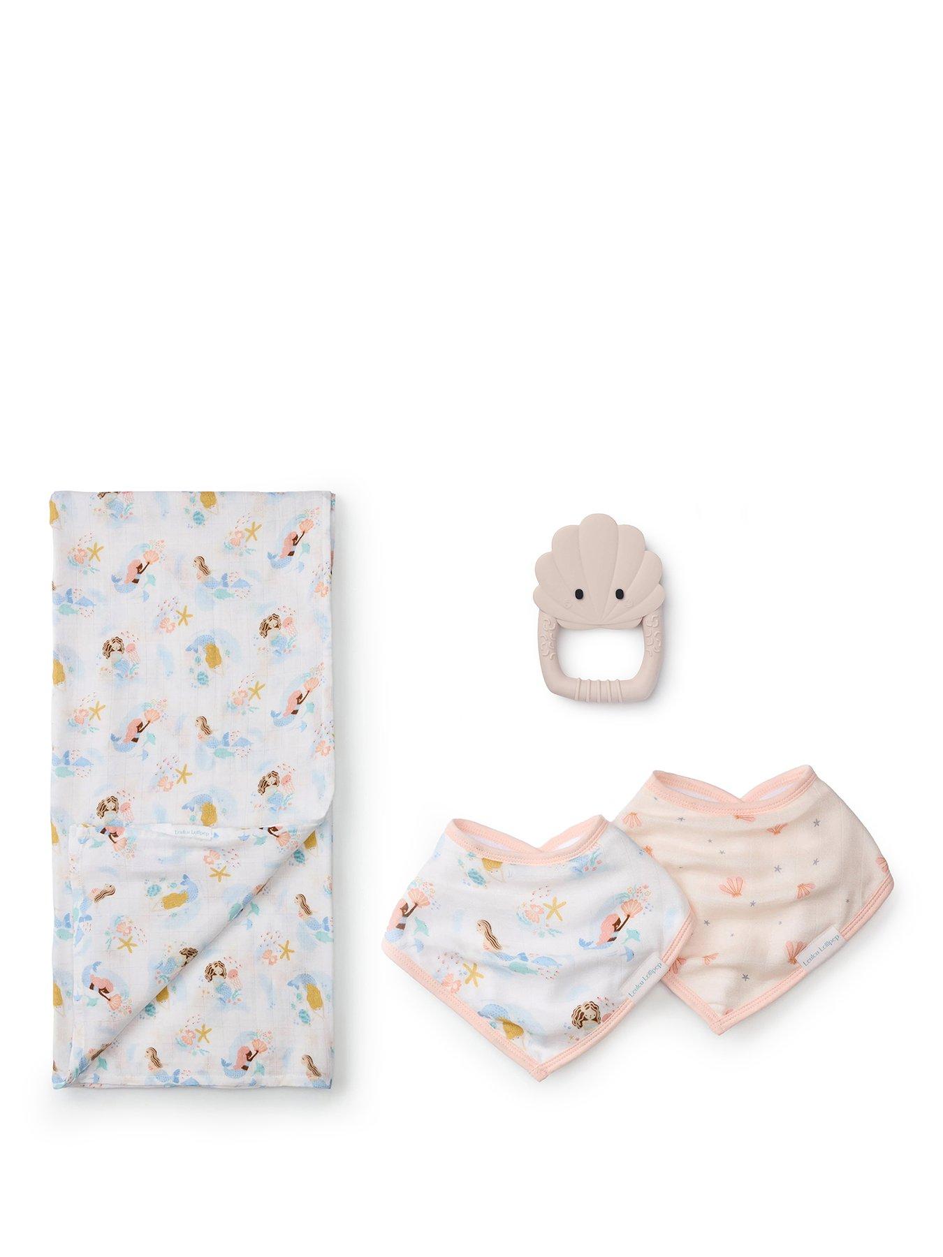 Image 2 of 6 of Lou Lou Lollipop Swaddle Bundle - Mermaids
