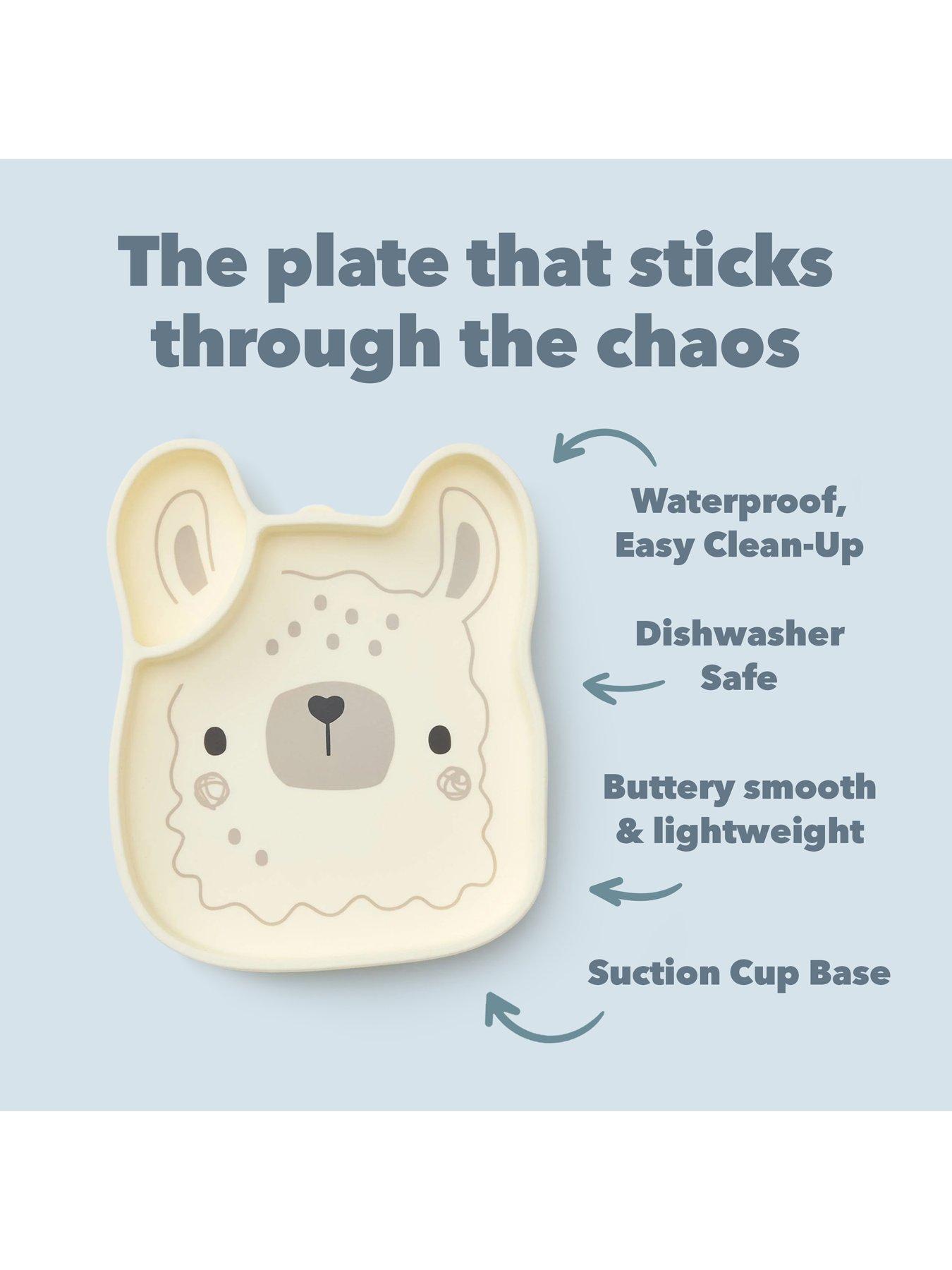 Image 4 of 7 of Lou Lou Lollipop Dinner Time Bundle - Silicone Bib - Animals