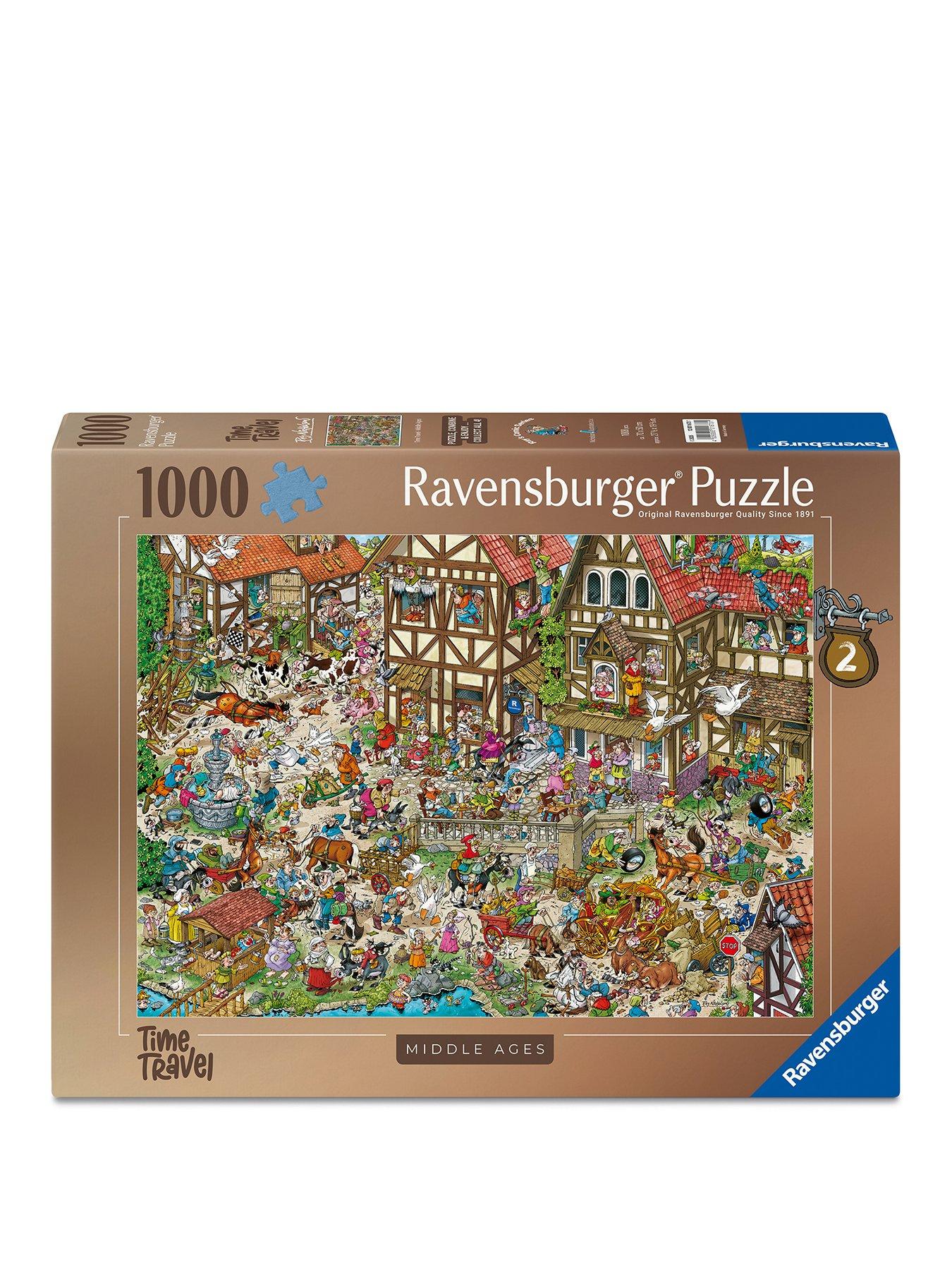 Ravensburger Ray's Comic Series - Time Travel No. 2 Middle Ages, 1000pc