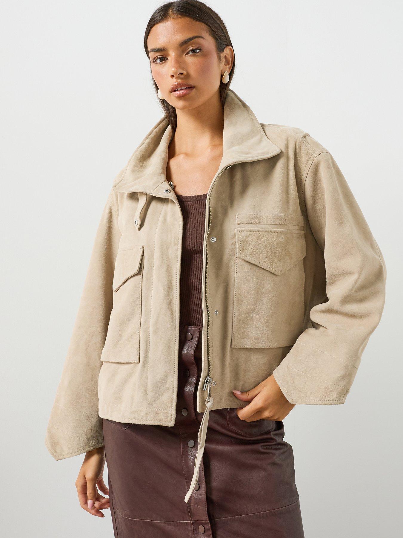 AllSaints Clay Suede Jacket