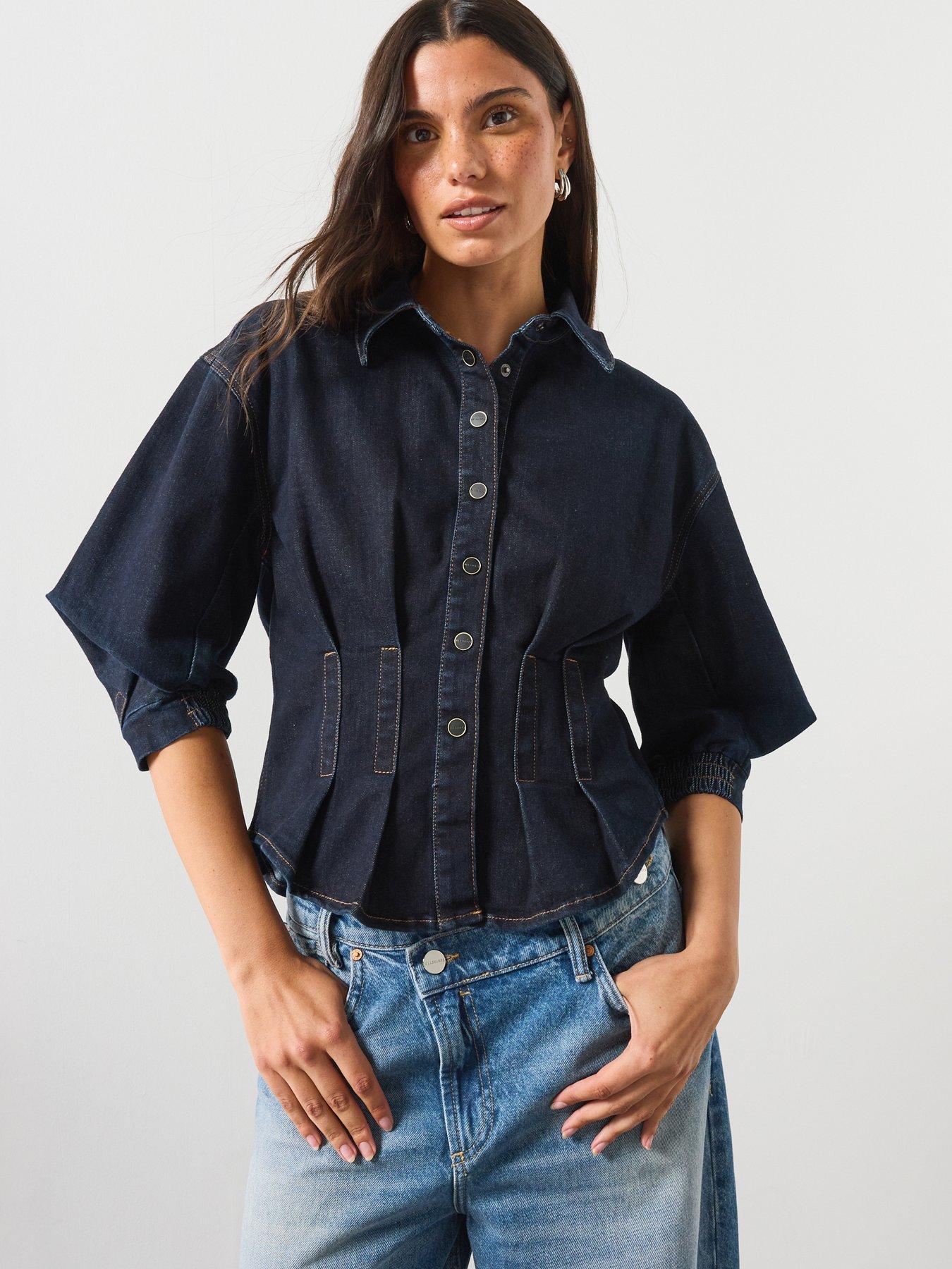AllSaints Nancy Denim Shirt