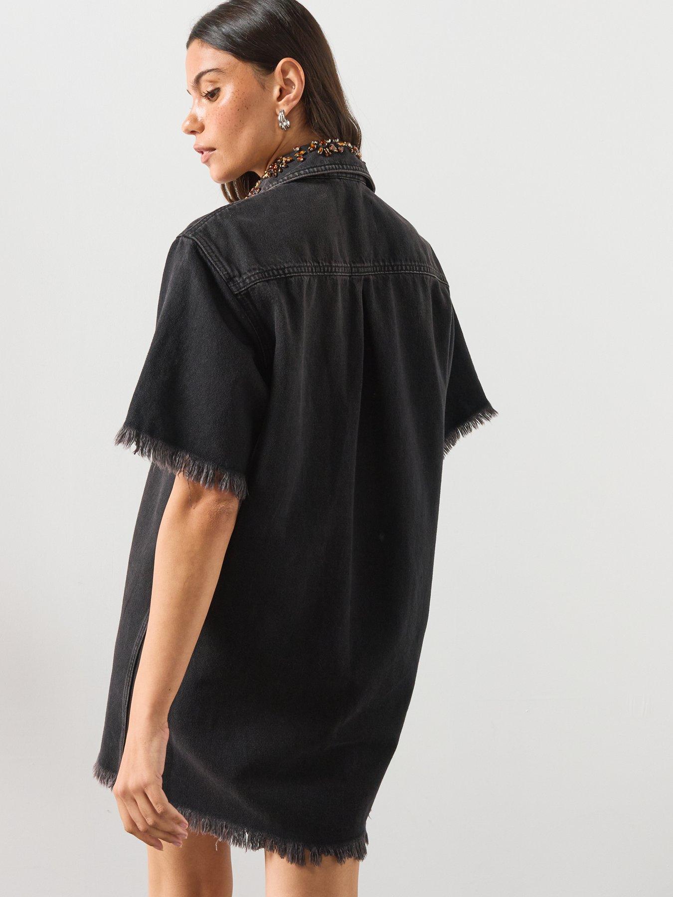 Image 2 of 6 of AllSaints Filou Denim Dress