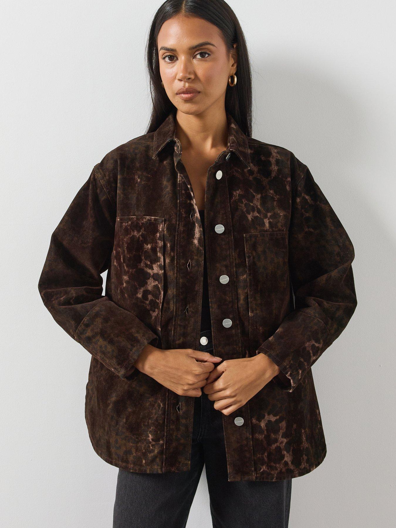 AllSaints Eden Flock Shirt